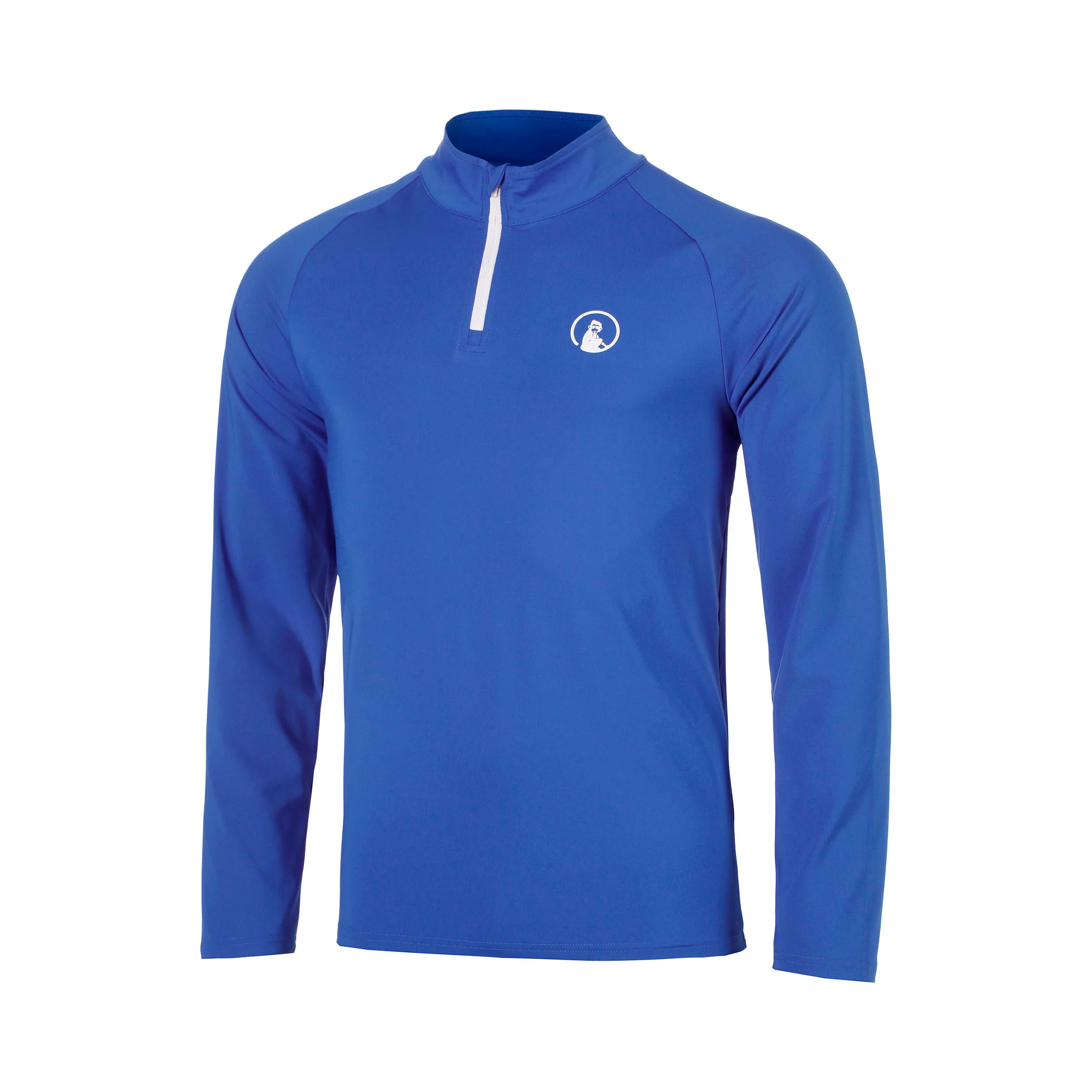Crushig Serve 1/4 Zip Långärmat Pojkar - blå, vit