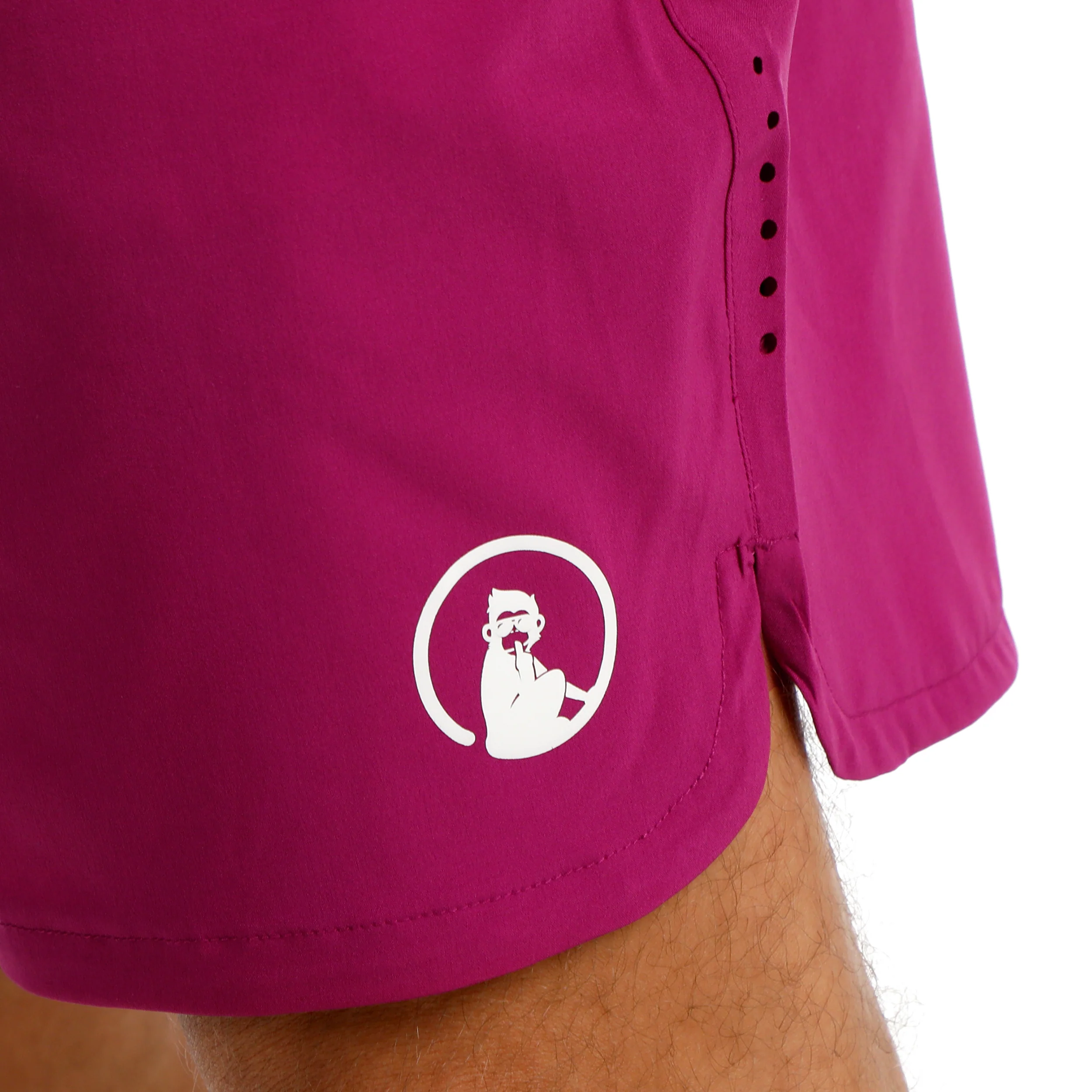 Drop 7in Shorts Herrar-berry, vit - Image 9