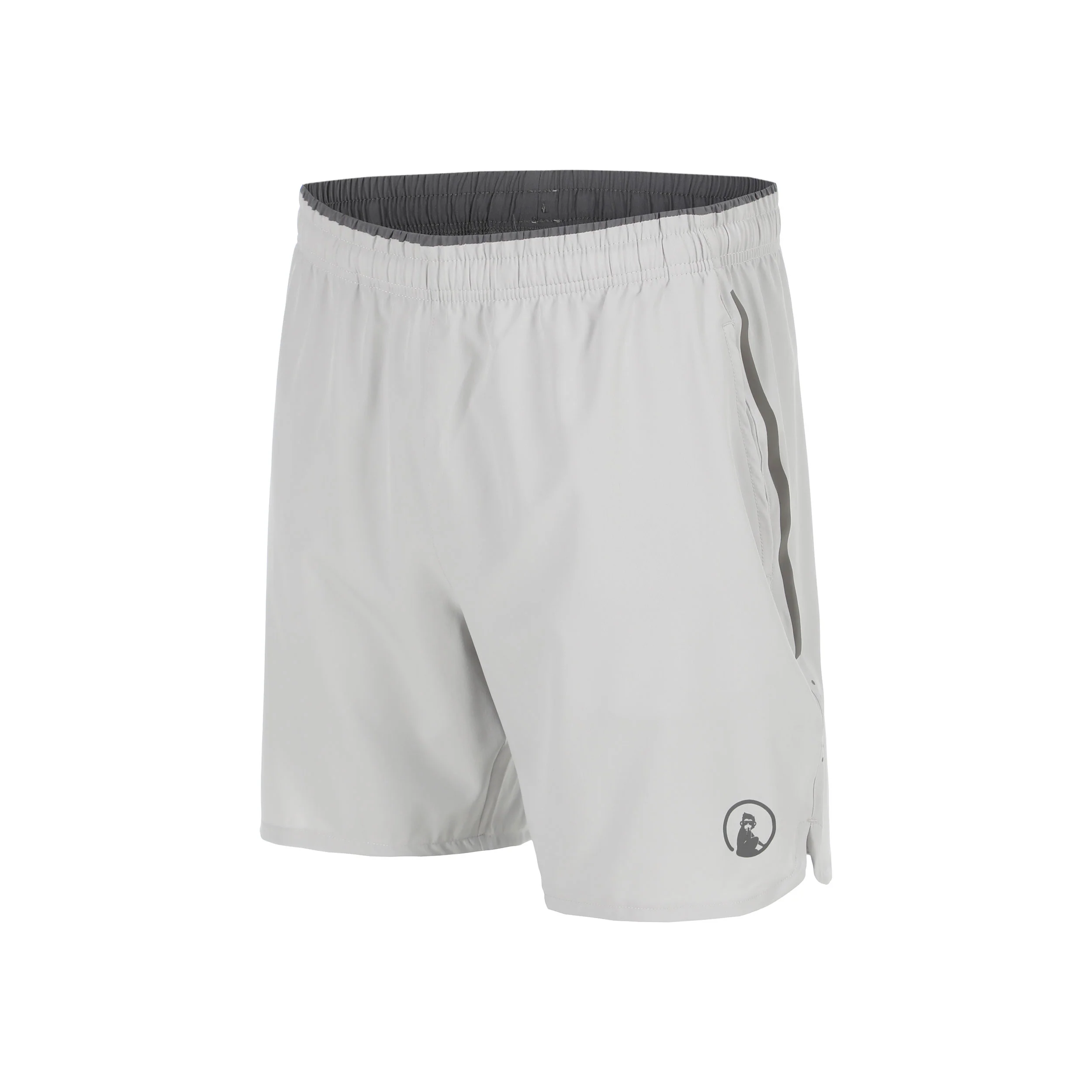 Drop 7in Shorts Herrar - grå, mörkgrå