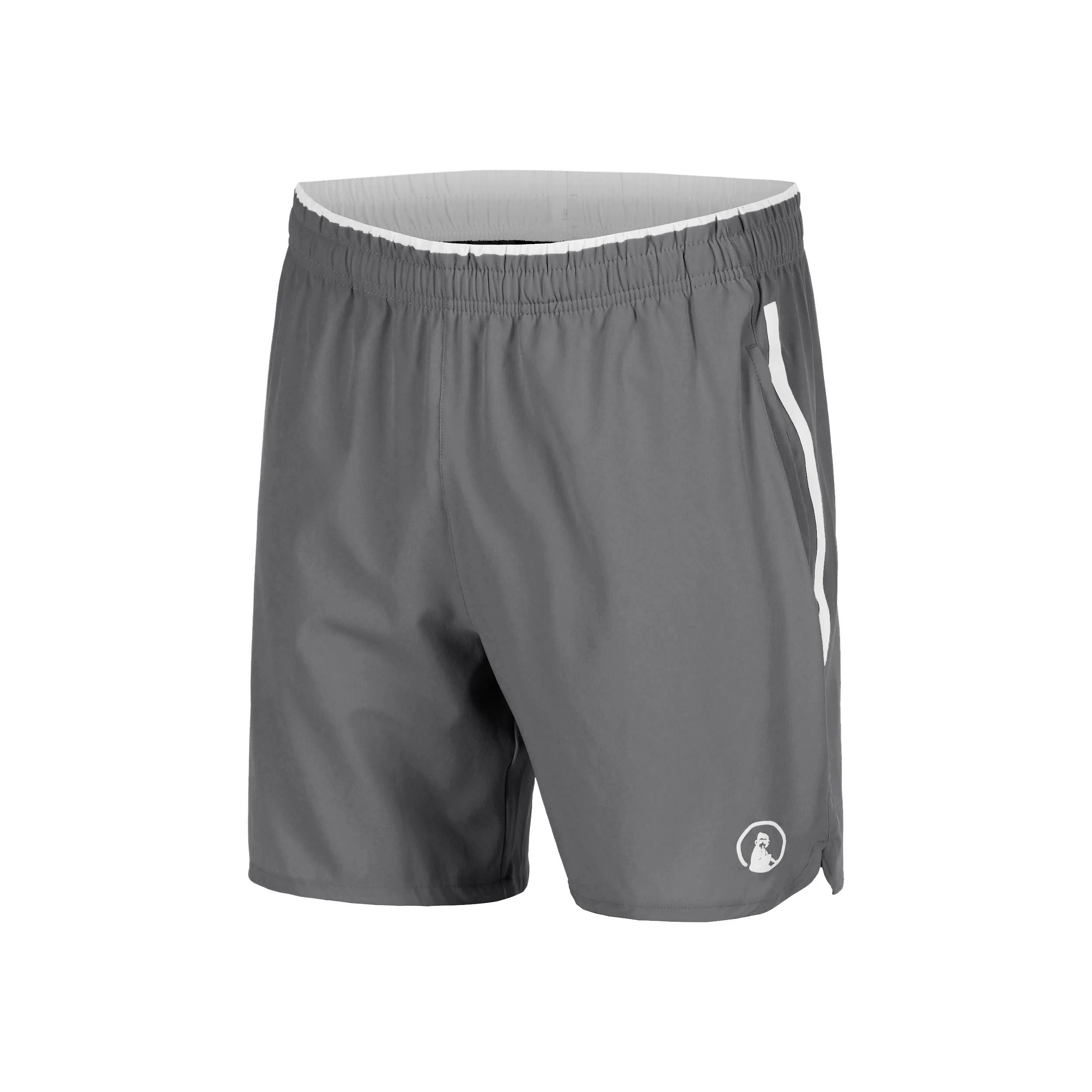 Drop 7in Shorts Herrar - grå, vit