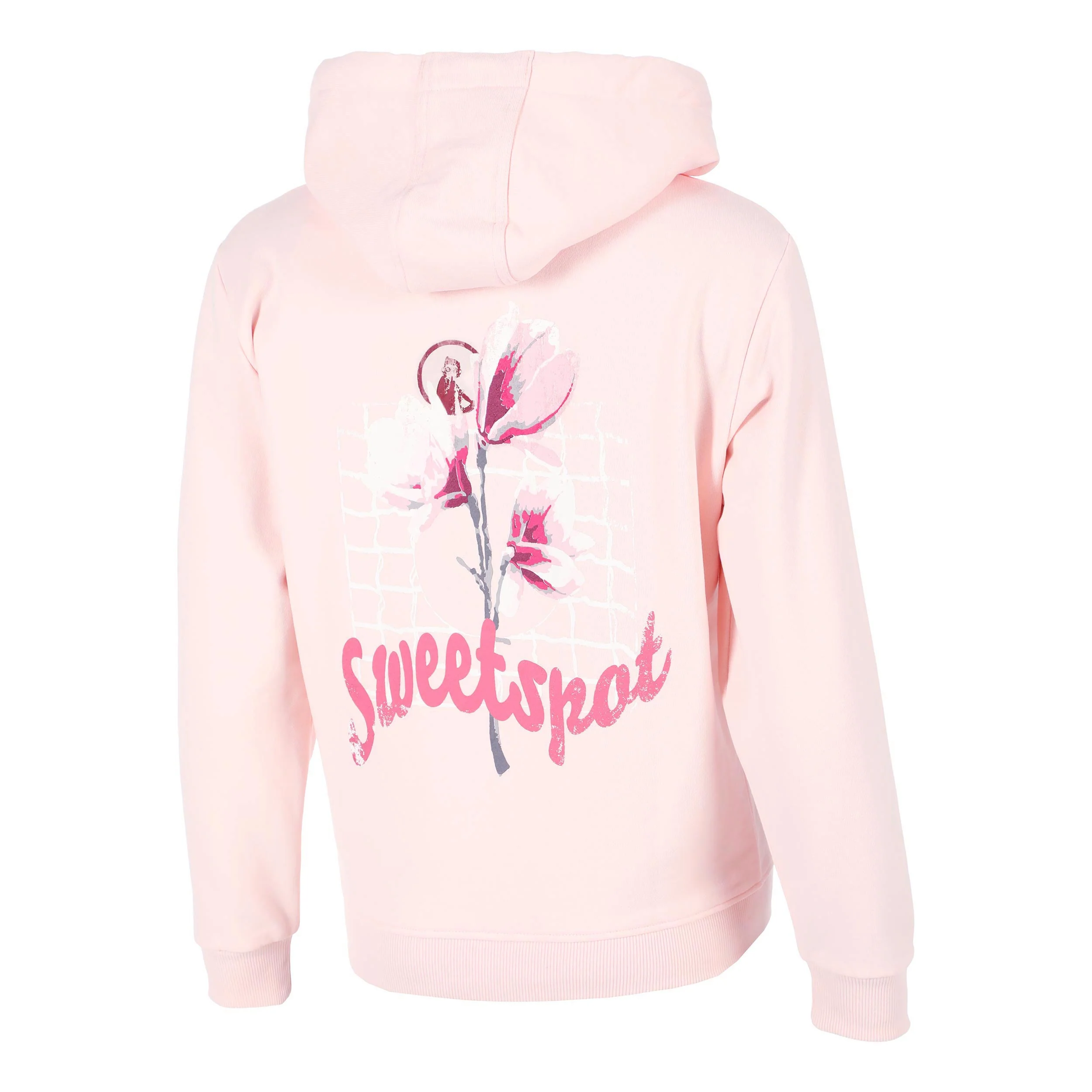 Endlessly Flower Zip Sweat-jacka Damer-Rosa,Flerfärgad - Image 3