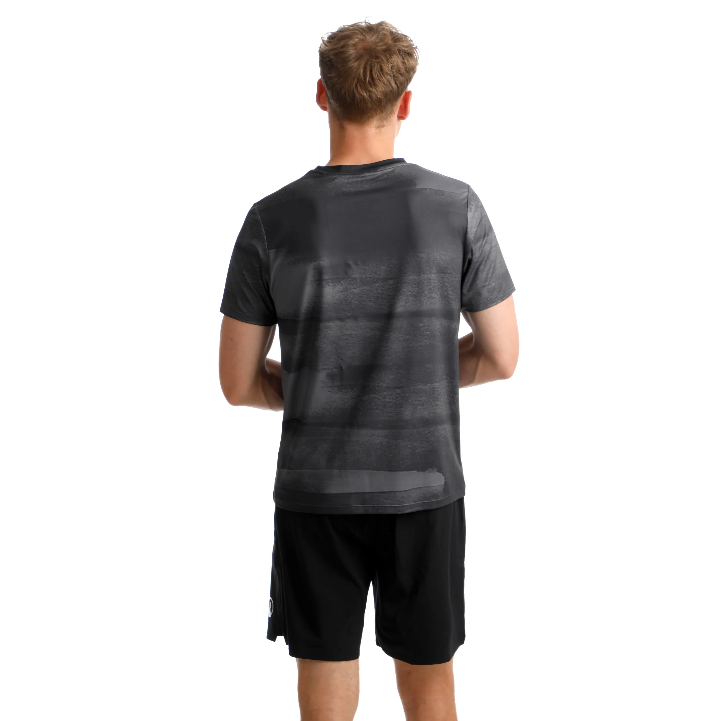 Endlessly Receiver Wipe T-shirt Herrar-Antracit,Orange - Image 6