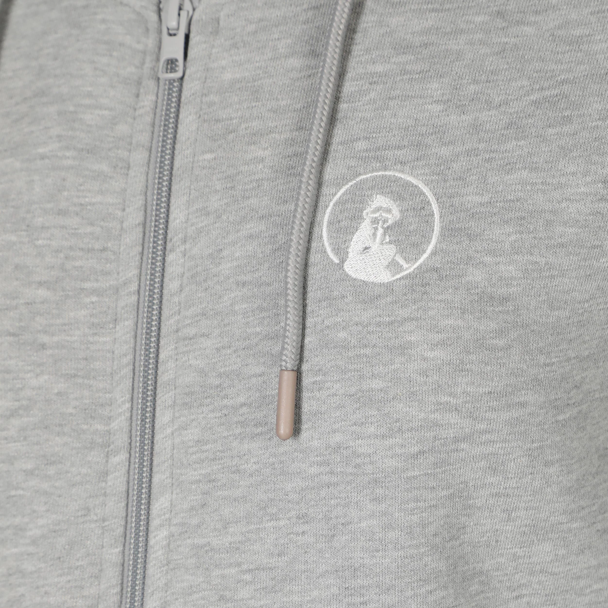 Essential Zip Sweat-jacka Damer-grå - Image 3