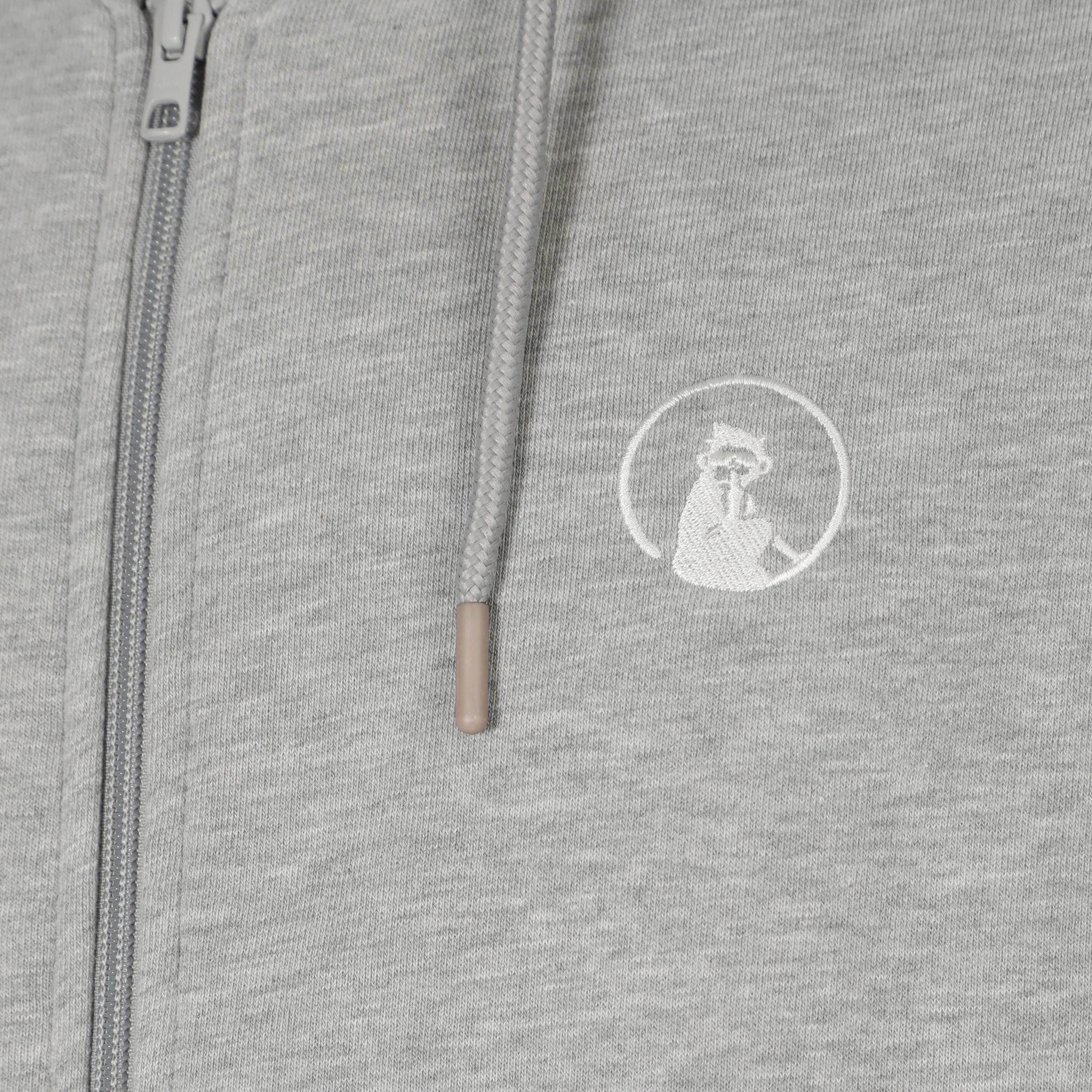 Essential Zip Sweat-jacka Herrar-grå - Image 3
