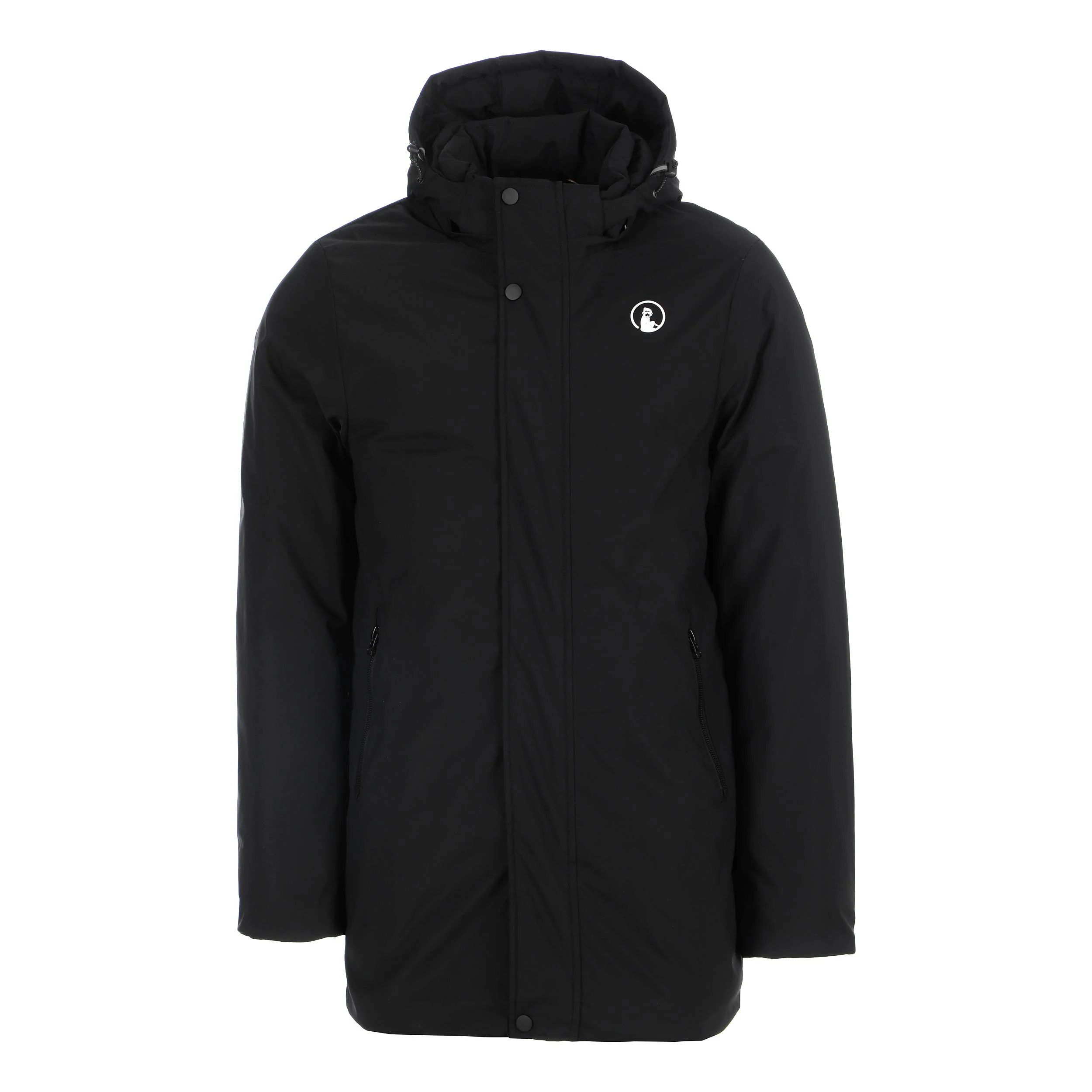 Get Warm Outdoor-Jacke Unisex-svart