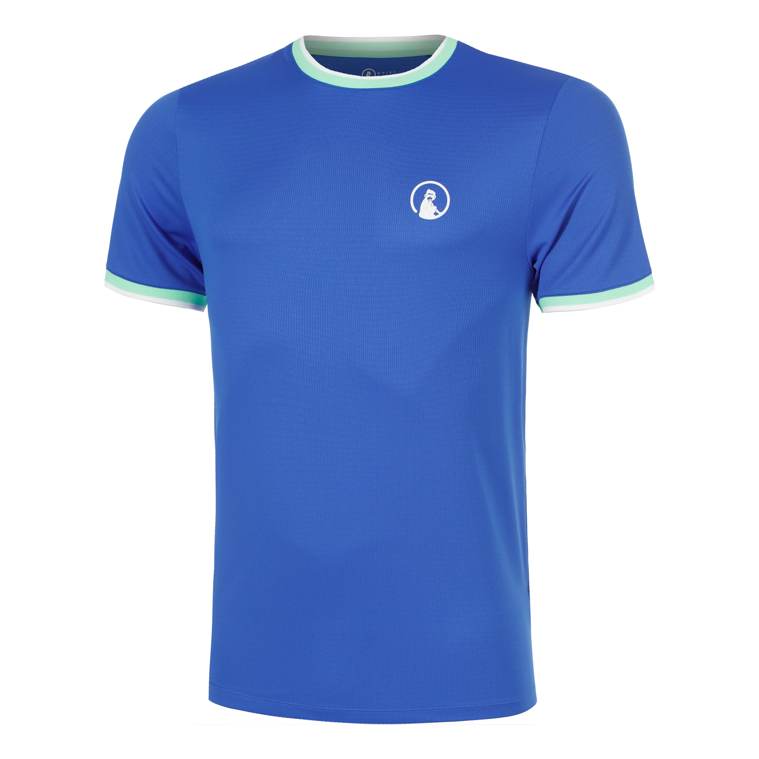 Joy Break Ringer T-shirt Herrar - blå, vit