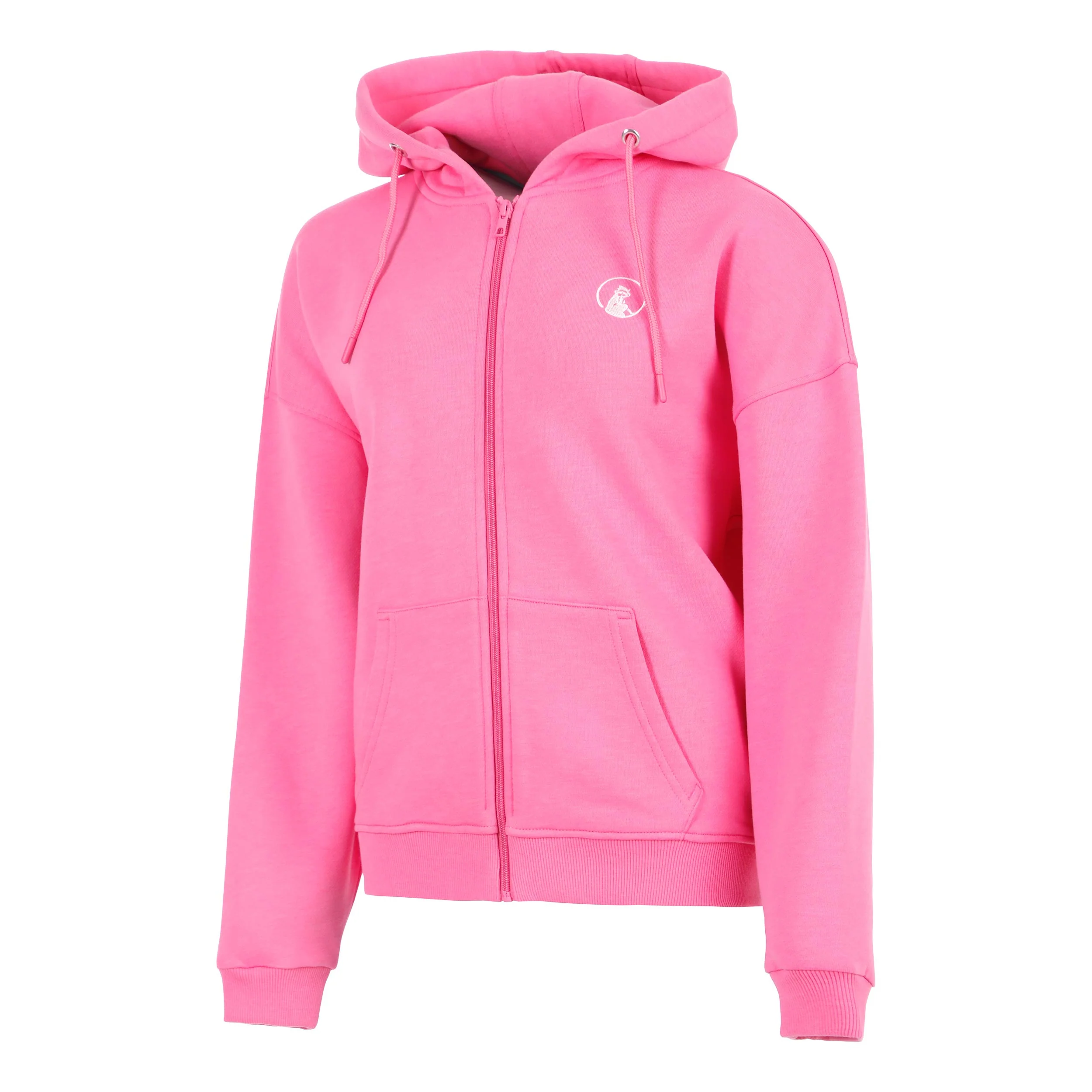 Joy Palm Court Sweat-jacka Damer-pink, vit - Image 2