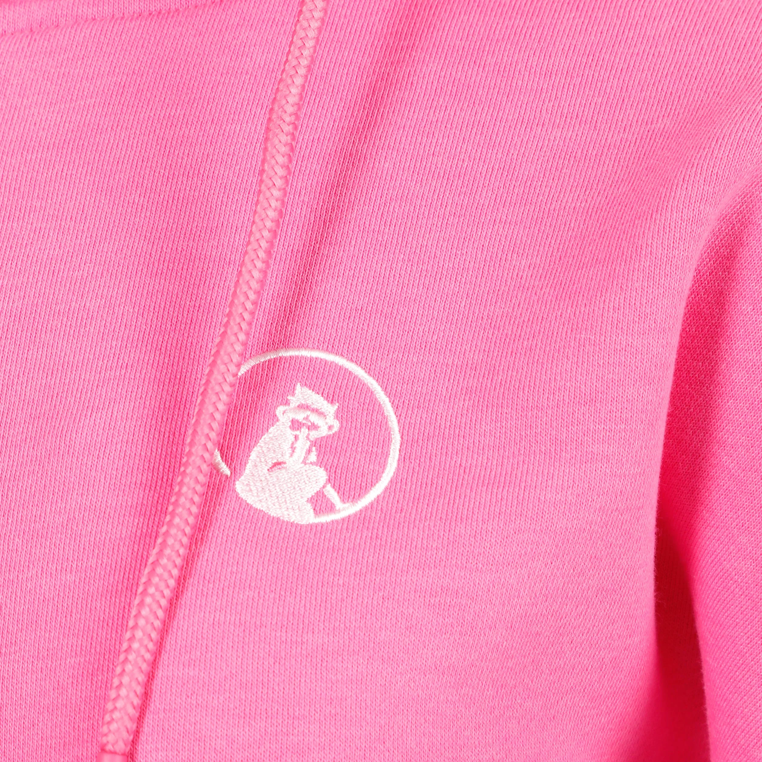 Joy Palm Court Sweat-jacka Damer-pink, vit - Image 4