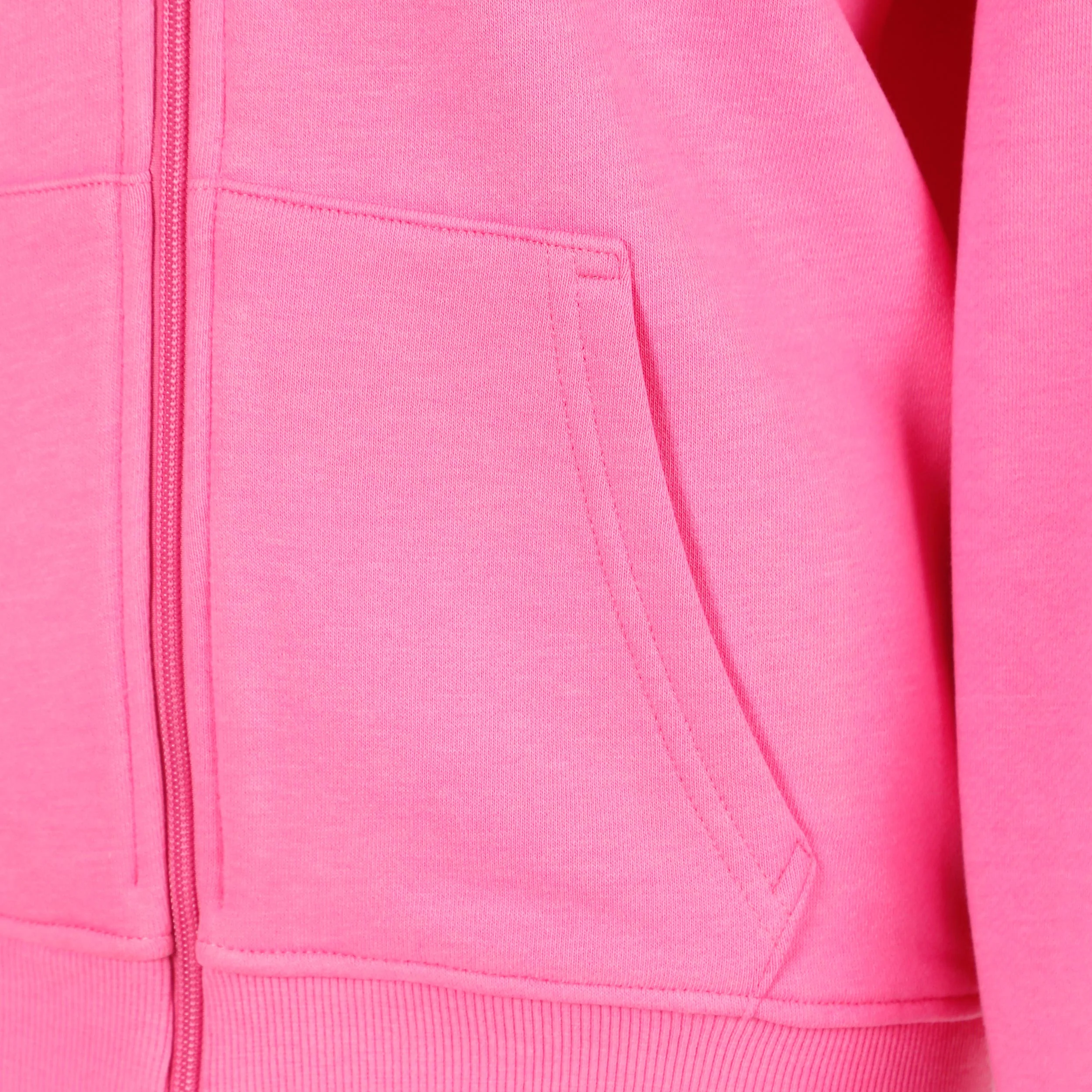 Joy Palm Court Sweat-jacka Damer-pink, vit - Image 5