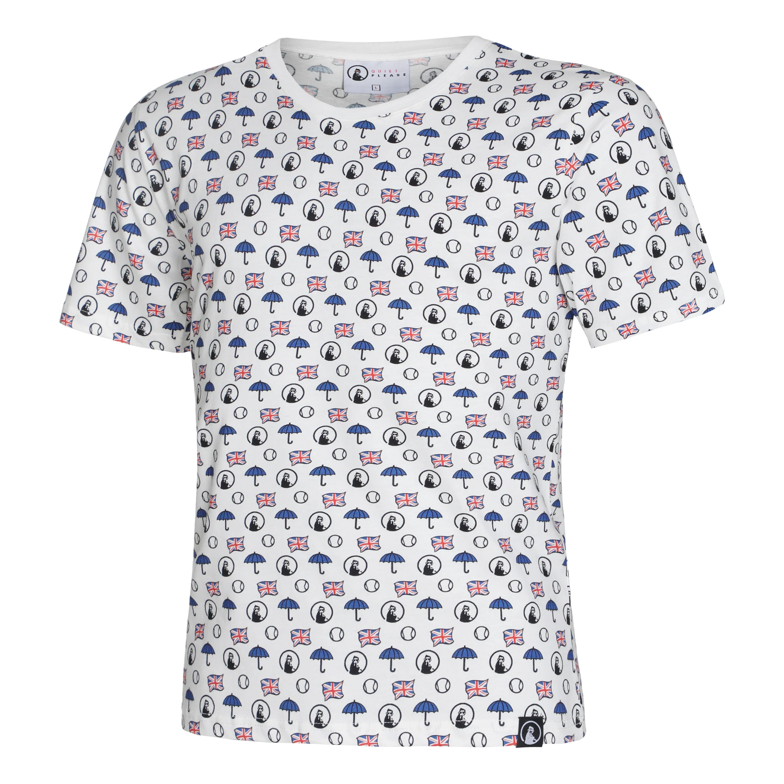 London Statement T-shirt Herrar-Vit,Flerfärgad
