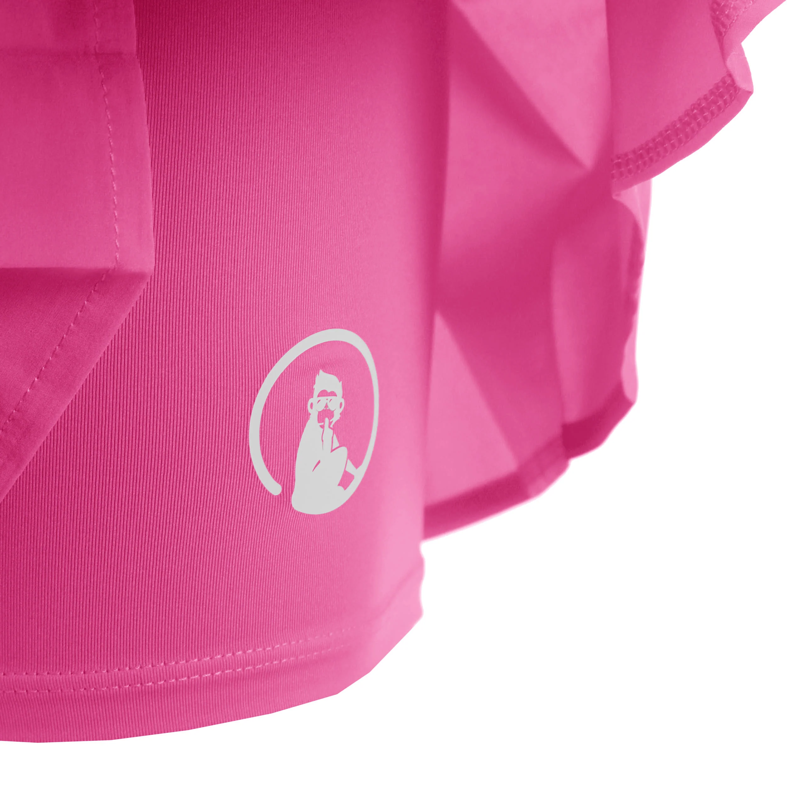 Love Pleated Kjol Damer - pink, vit - Image 3