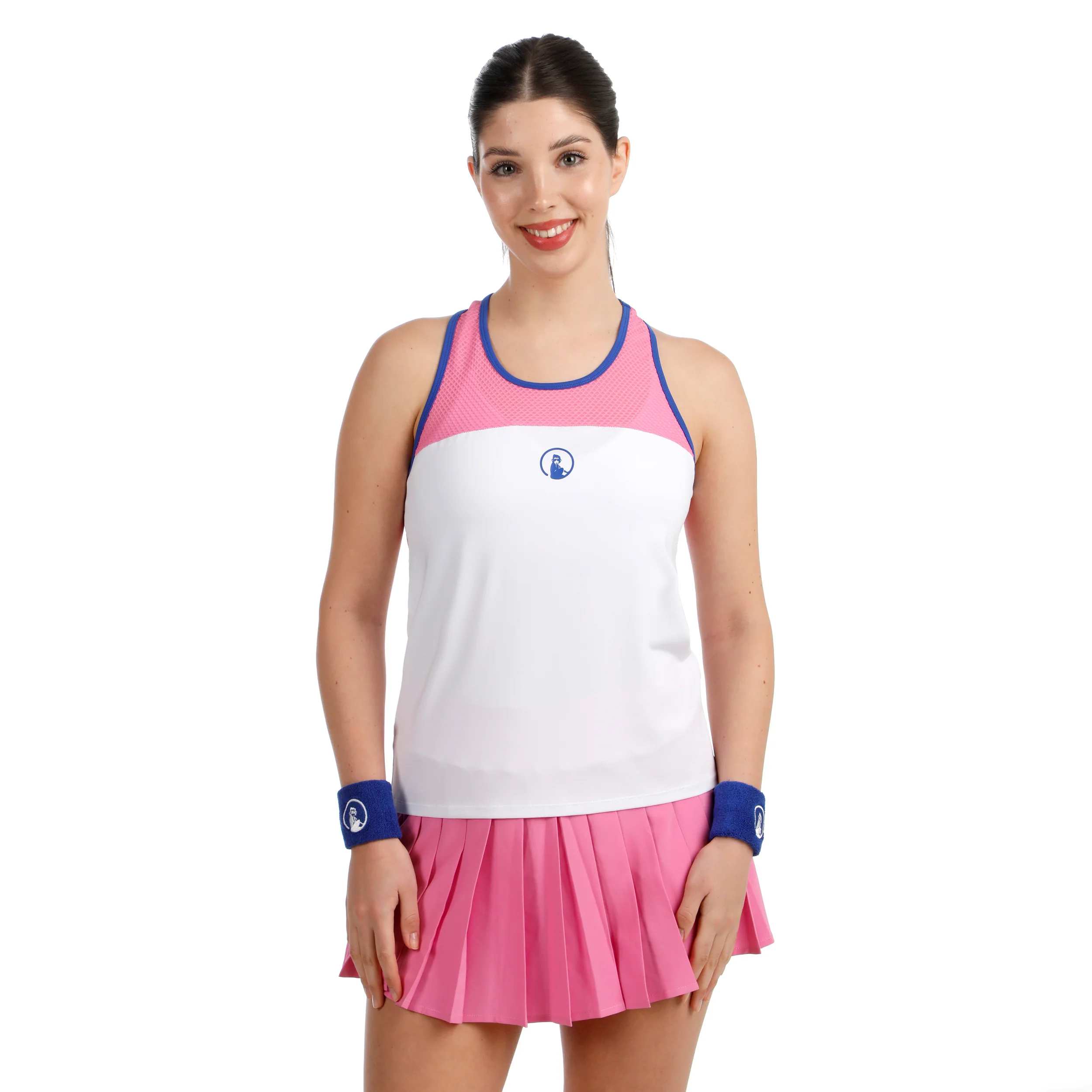 Love Pleated Kjol Damer - pink, vit - Image 5