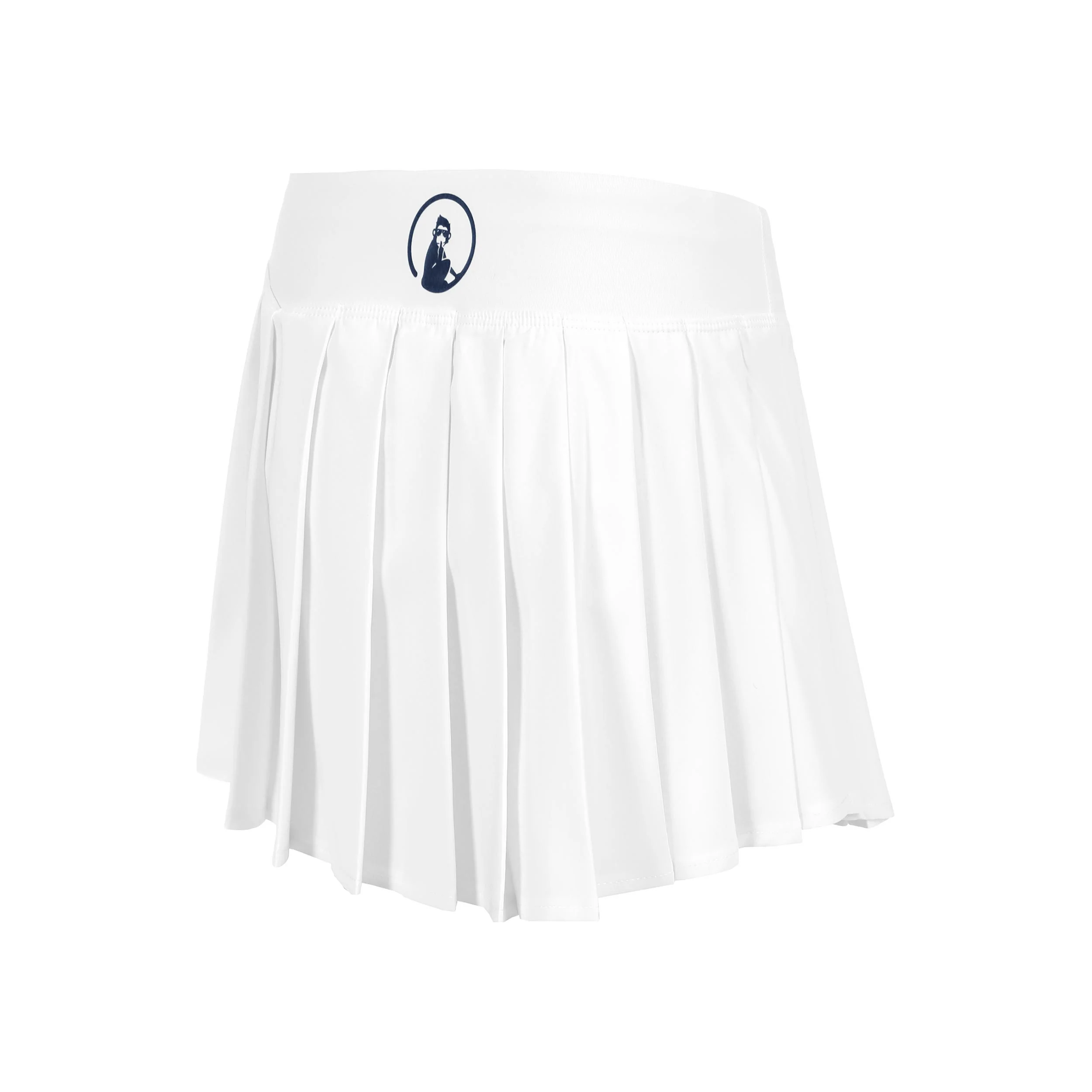 Love Pleated Kjol Damer-vit - Image 2