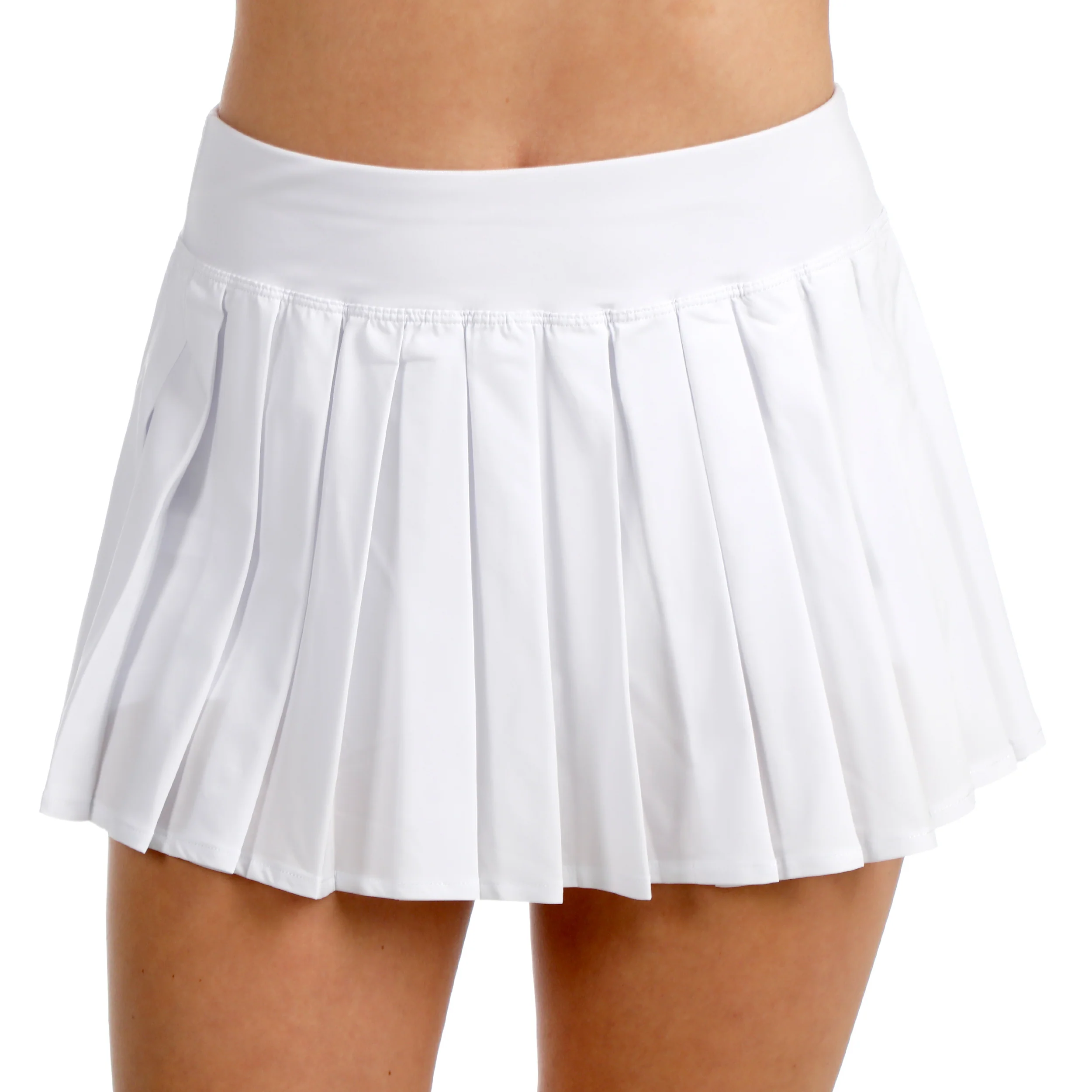 Love Pleated Kjol Damer-vit - Image 5