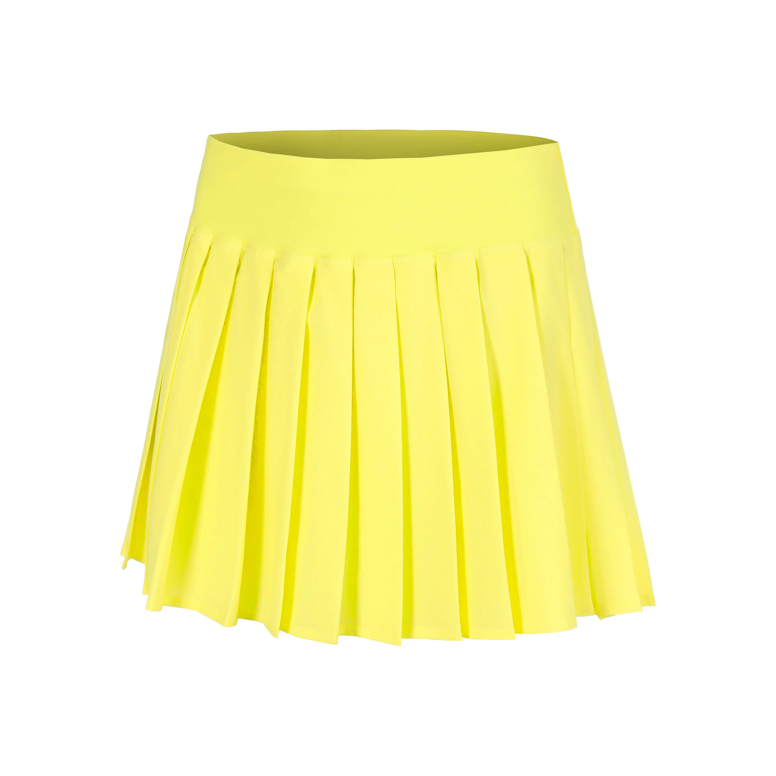 Love Pleated Kjol Flickor - gul, vit