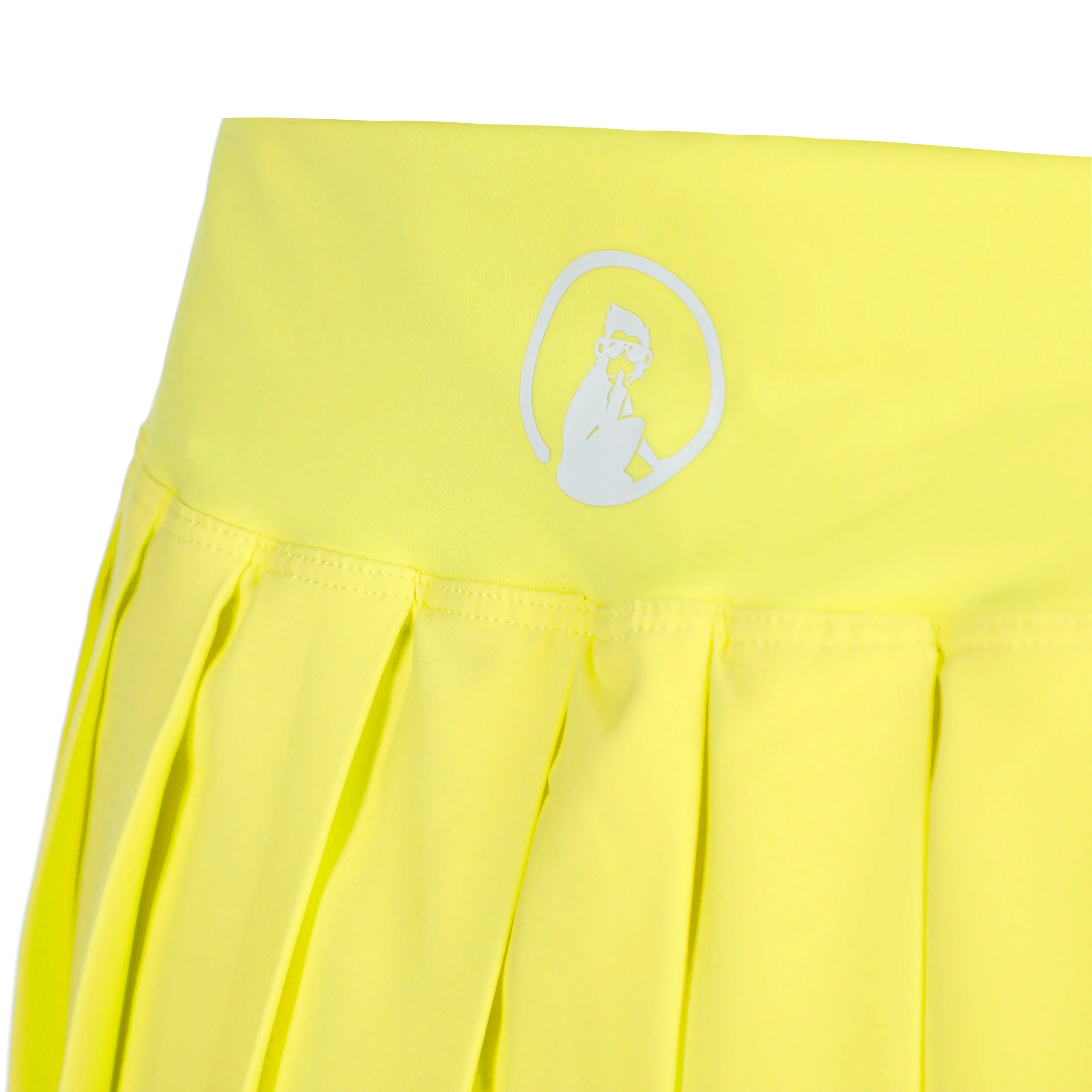 Love Pleated Kjol Flickor - gul, vit - Image 4