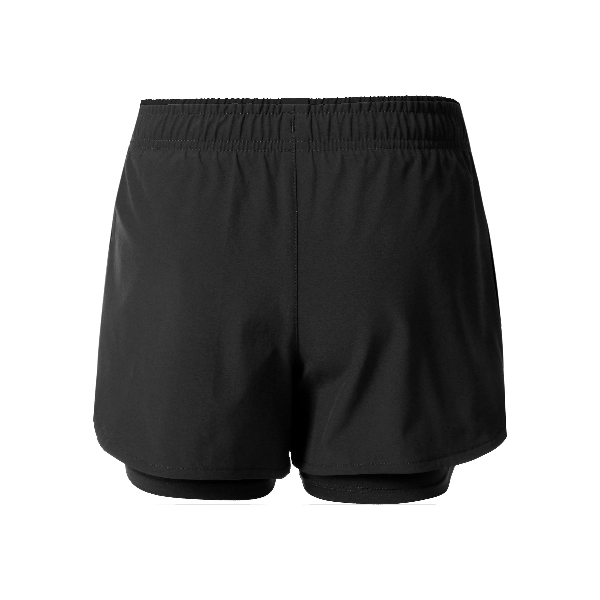 Match 2in1 Shorts Flickor-Svart,Vit - Image 2