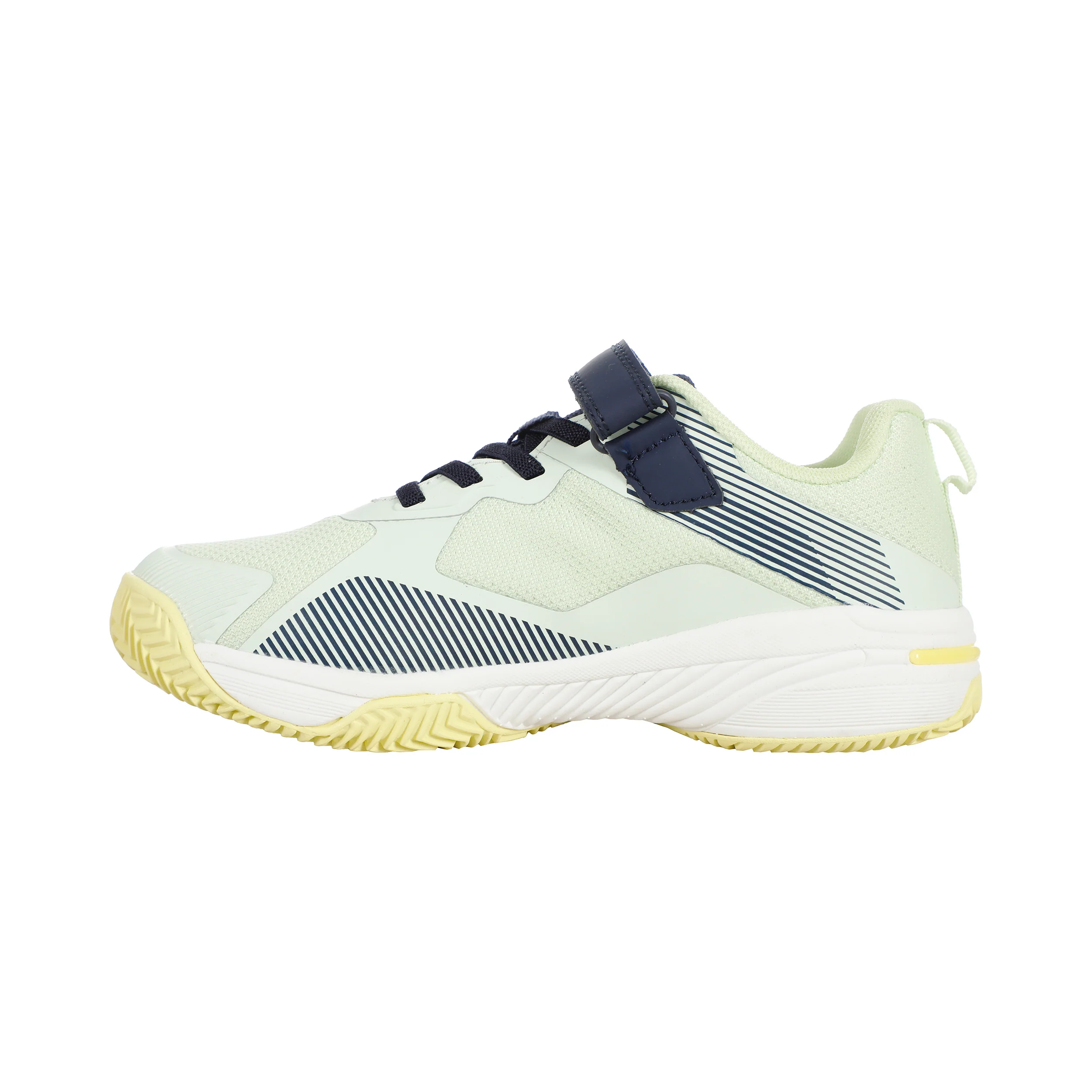 Match Velcro Clay Sko För Grus Barn-Lime,Gul - Image 2