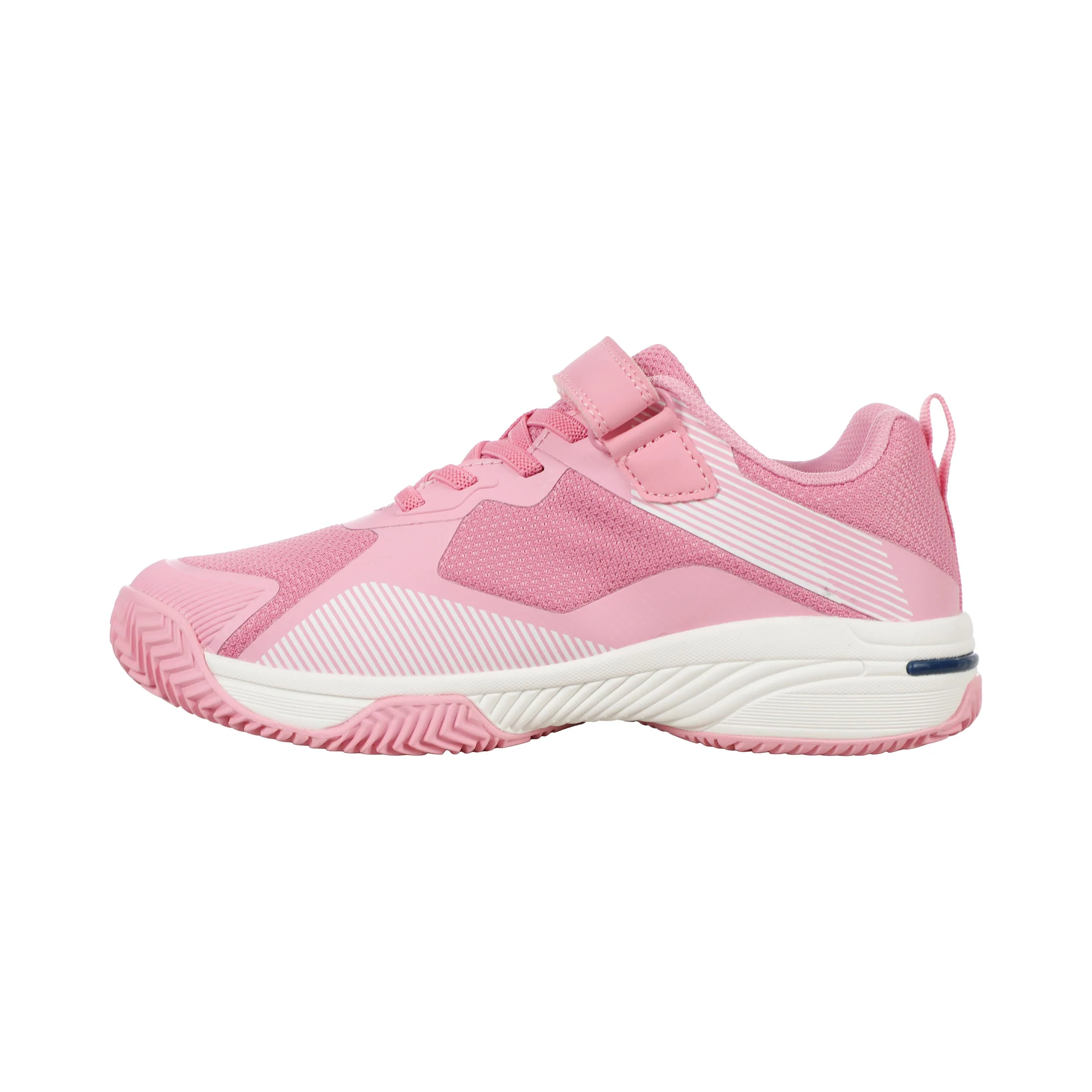 Match Velcro Clay Sko för grus Barn-pink, vit - Image 2