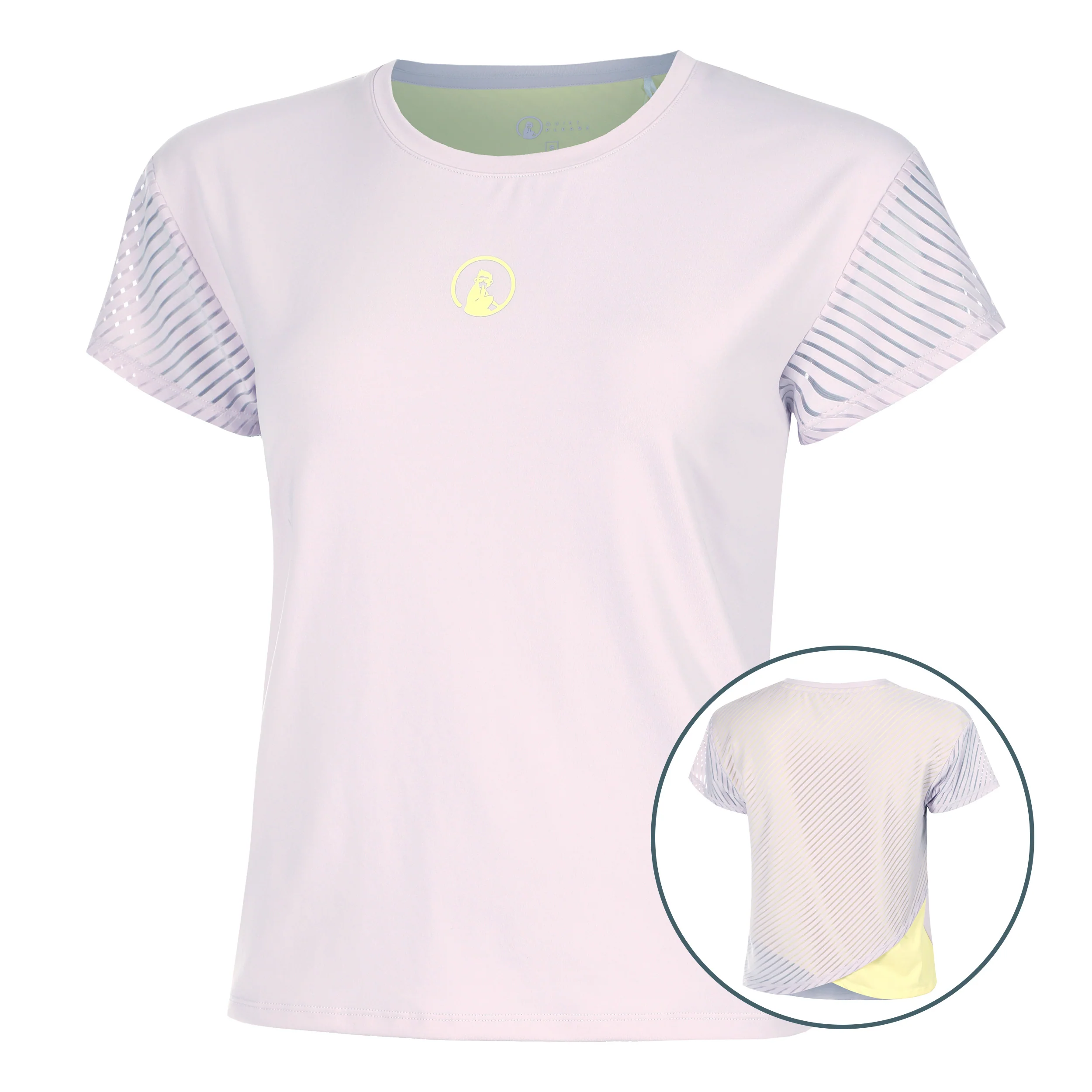 Mind Cross T-shirt Damer-Syrén,Gul