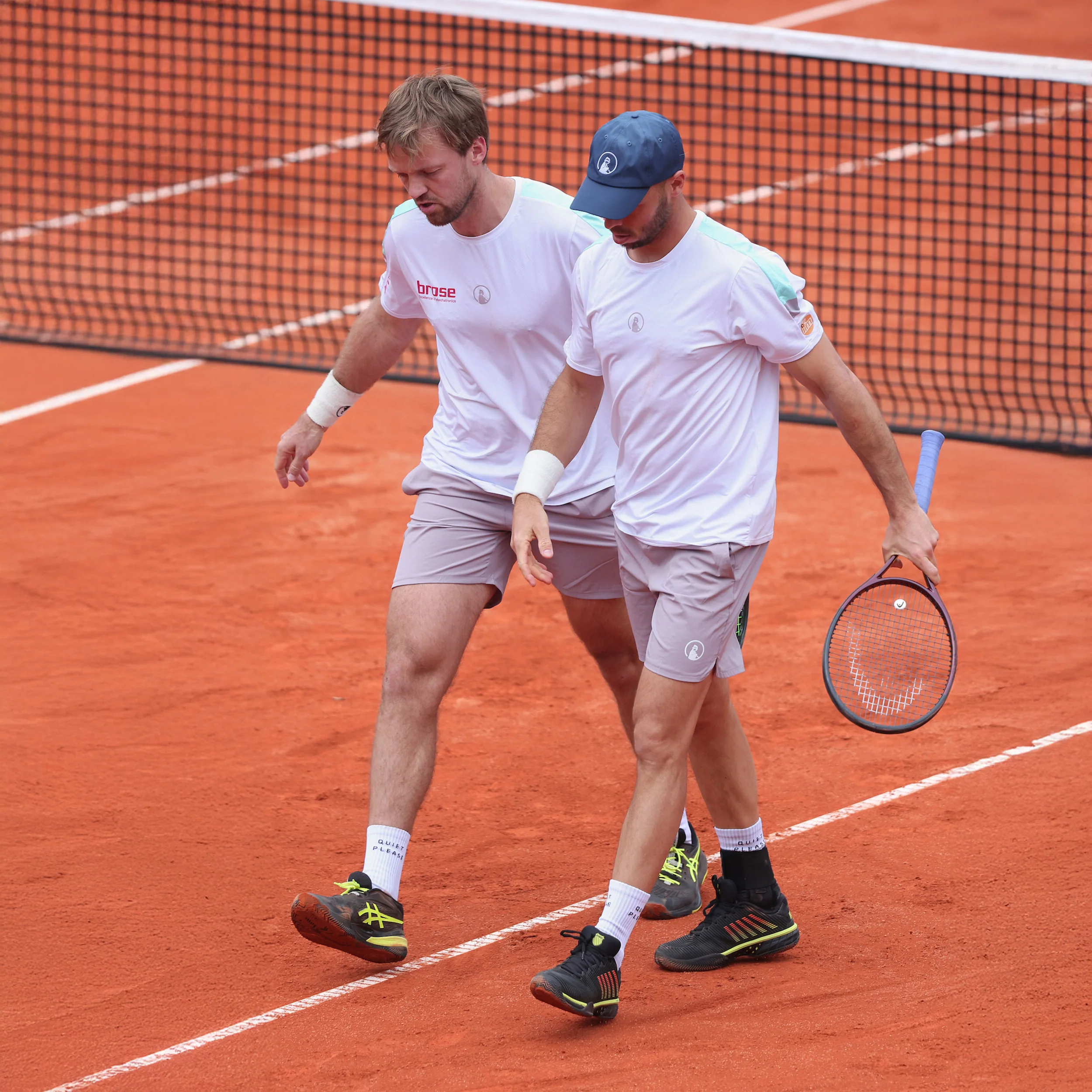 Mind Slam Shorts Herrar-Lila,Vit - Image 6