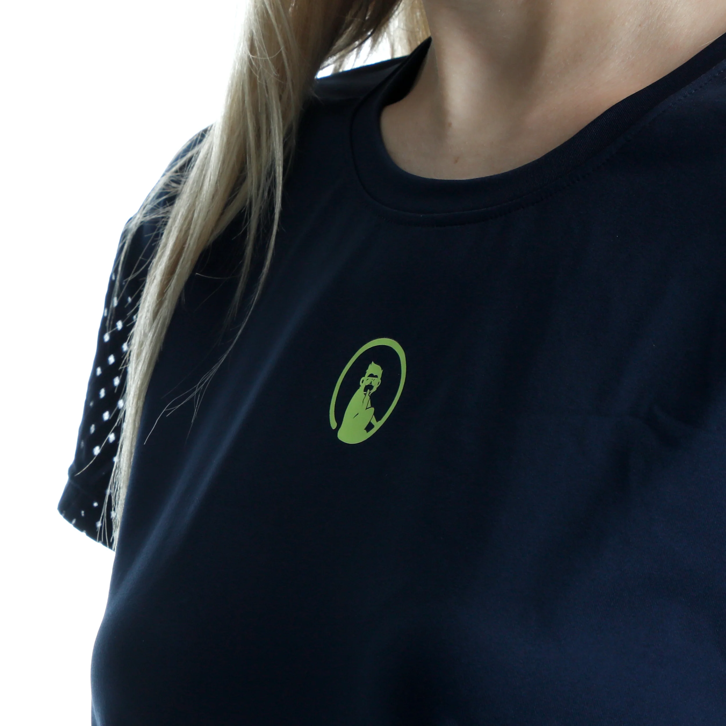 Perspectives Cross T-shirt Damer-Mörkblå - Image 8