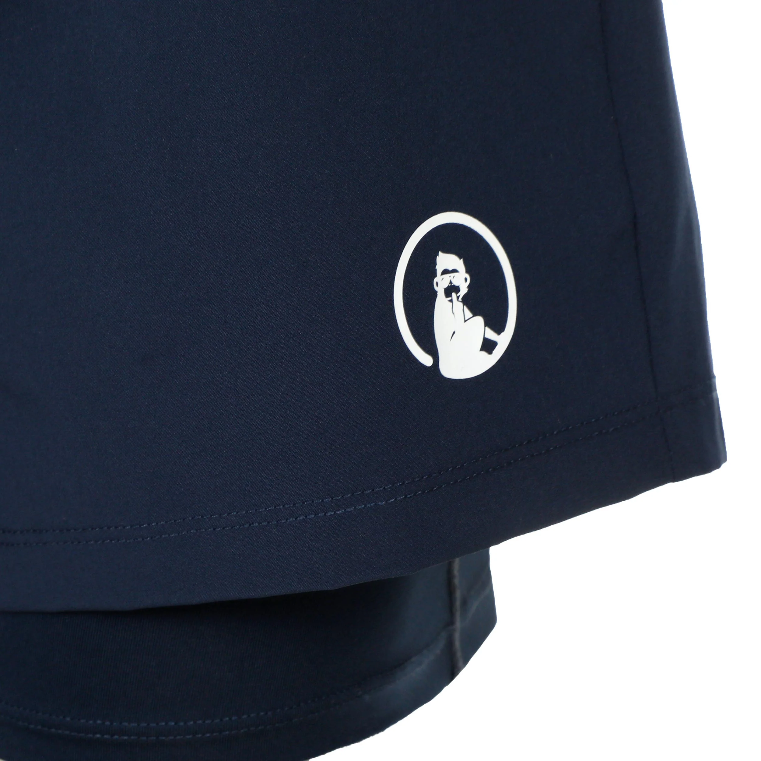 Point 2in1 Shorts Damer-Mörkblå - Image 8