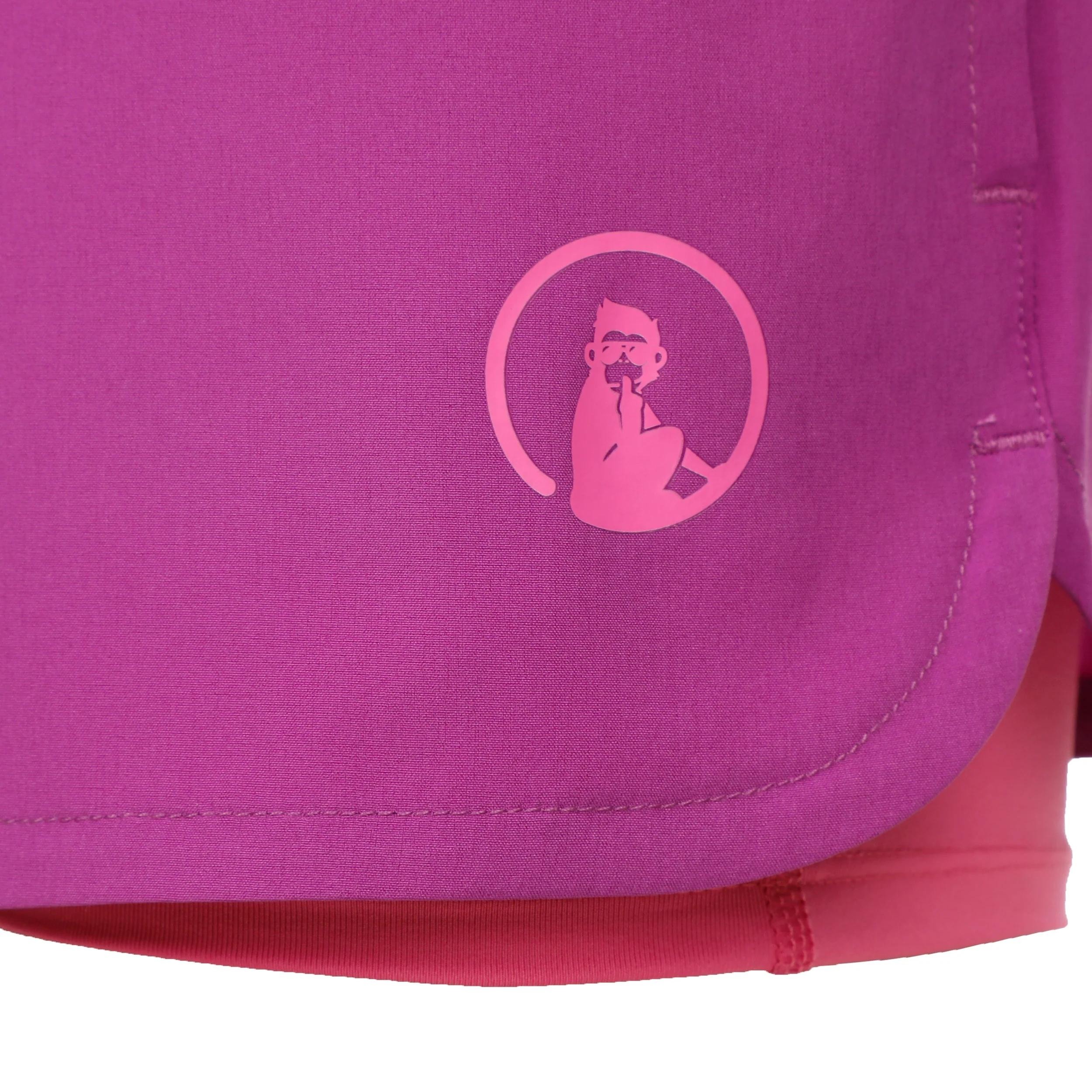 Point 2in1 Shorts Flickor-Berry,Pink - Image 3