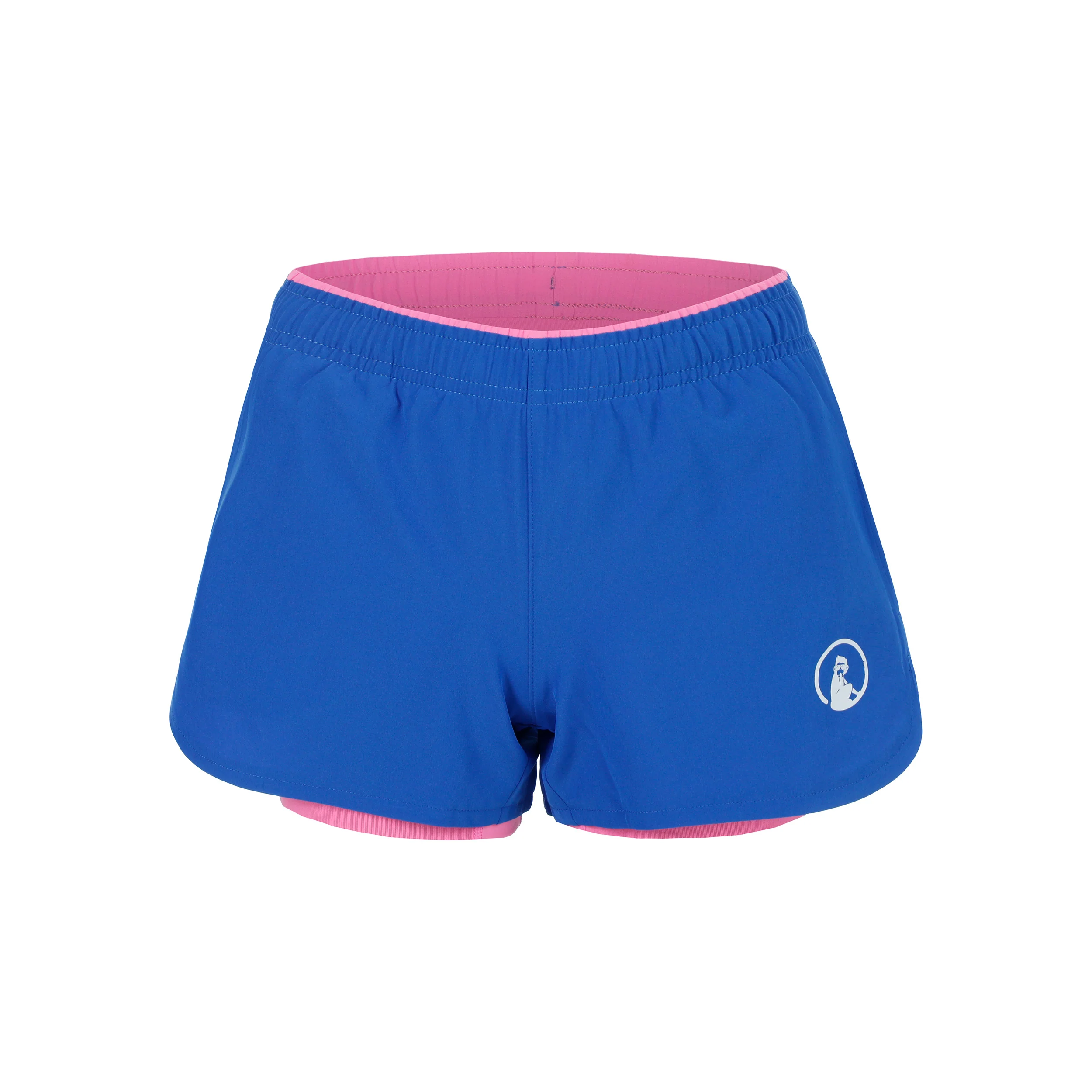 Point 2in1 Shorts Flickor - blå, vit