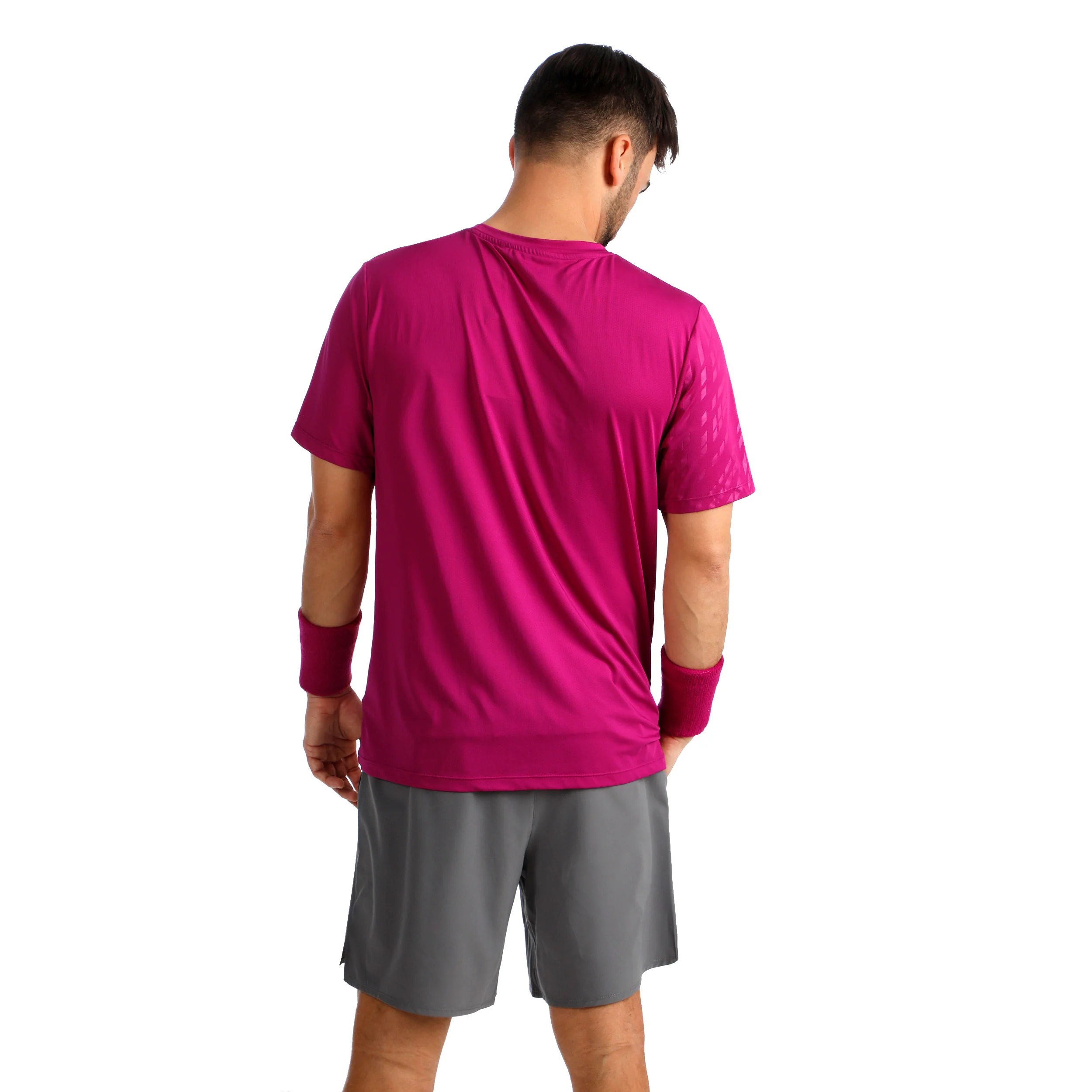 Receiver Embossed T-shirt Herrar-berry, vit - Image 7