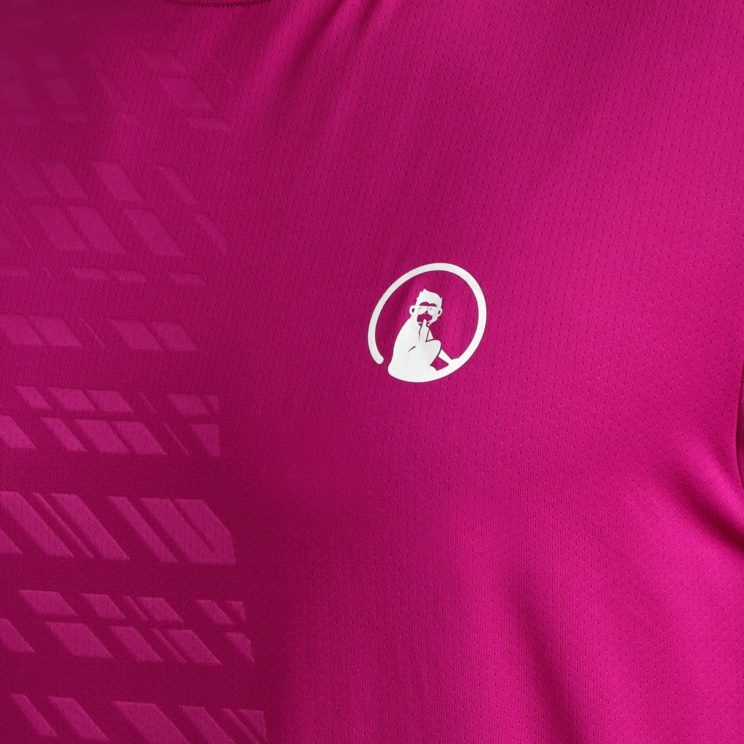 Receiver Embossed T-shirt Herrar-berry, vit - Image 9