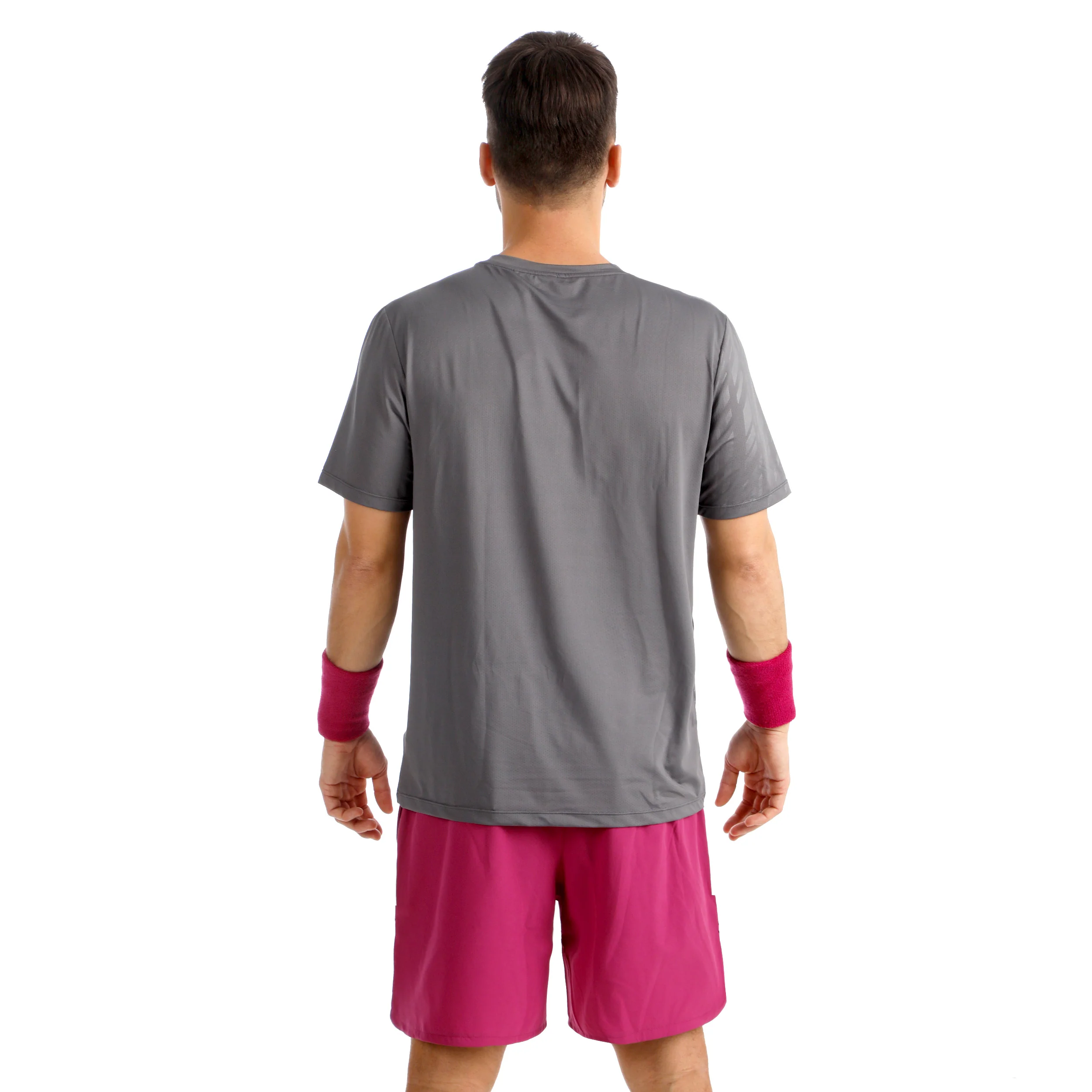 Receiver Embossed T-shirt Herrar - grå, vit - Image 7