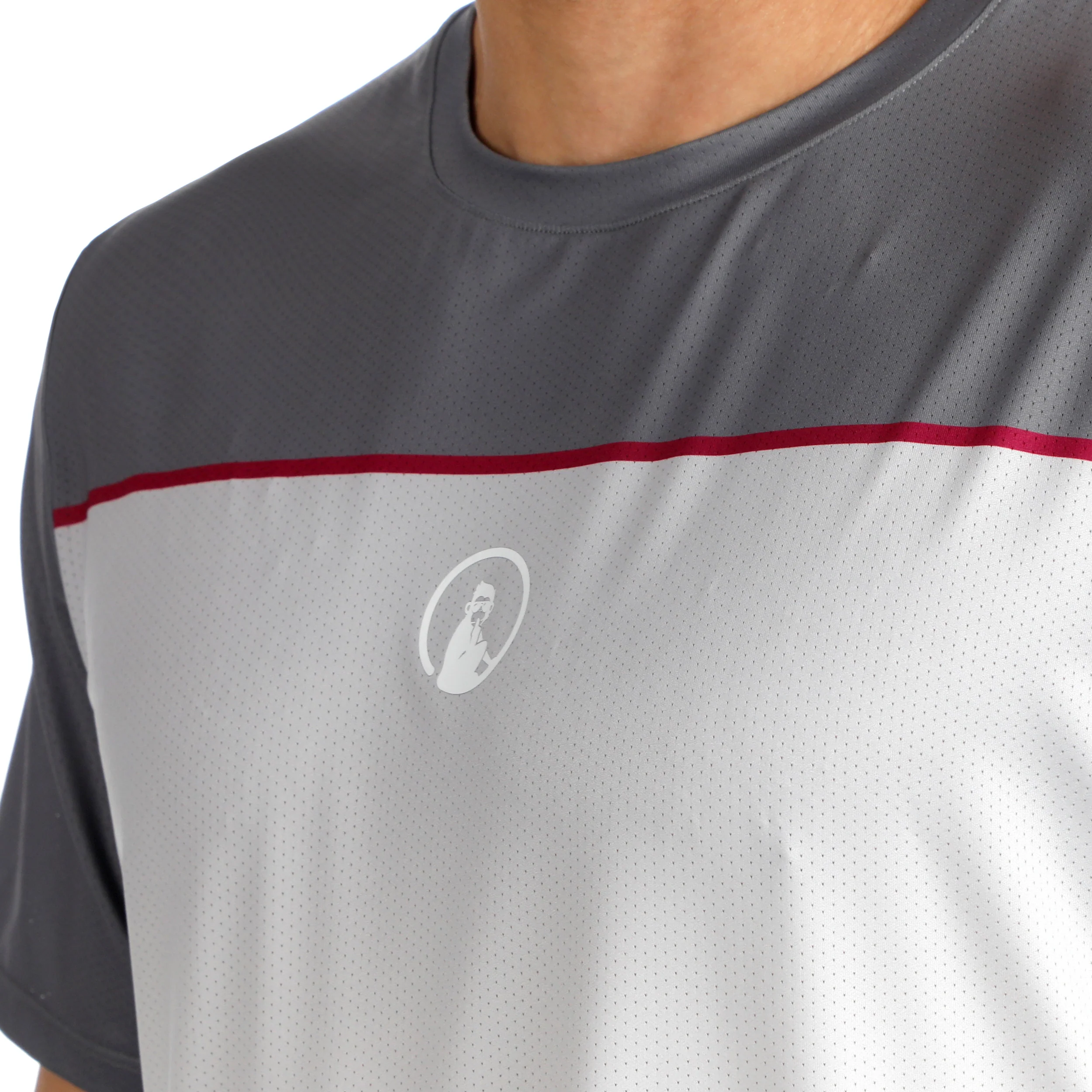 Receiver Faded T-shirt Herrar - grå, vit - Image 7
