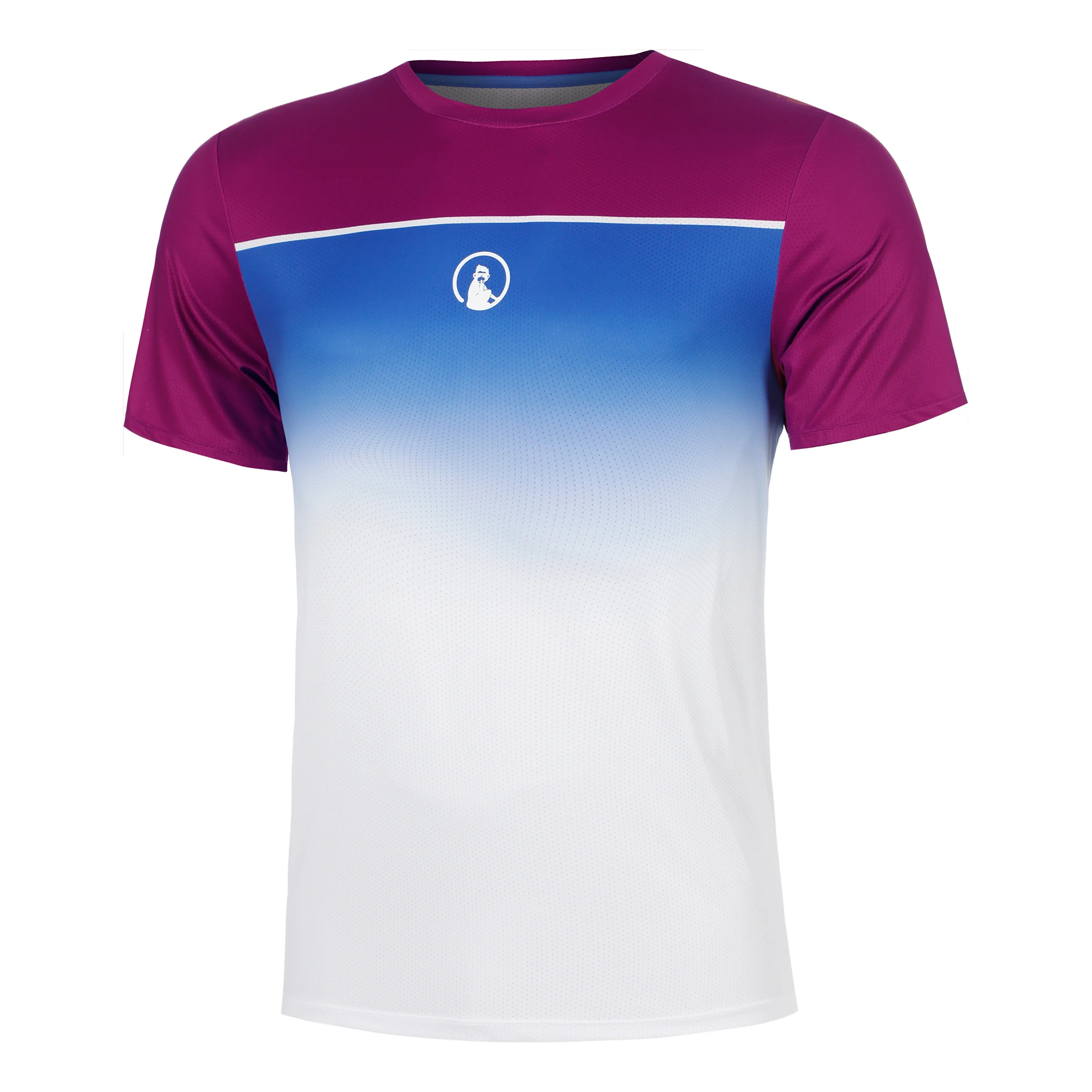 Receiver Faded T-shirt Herrar - pink, vit