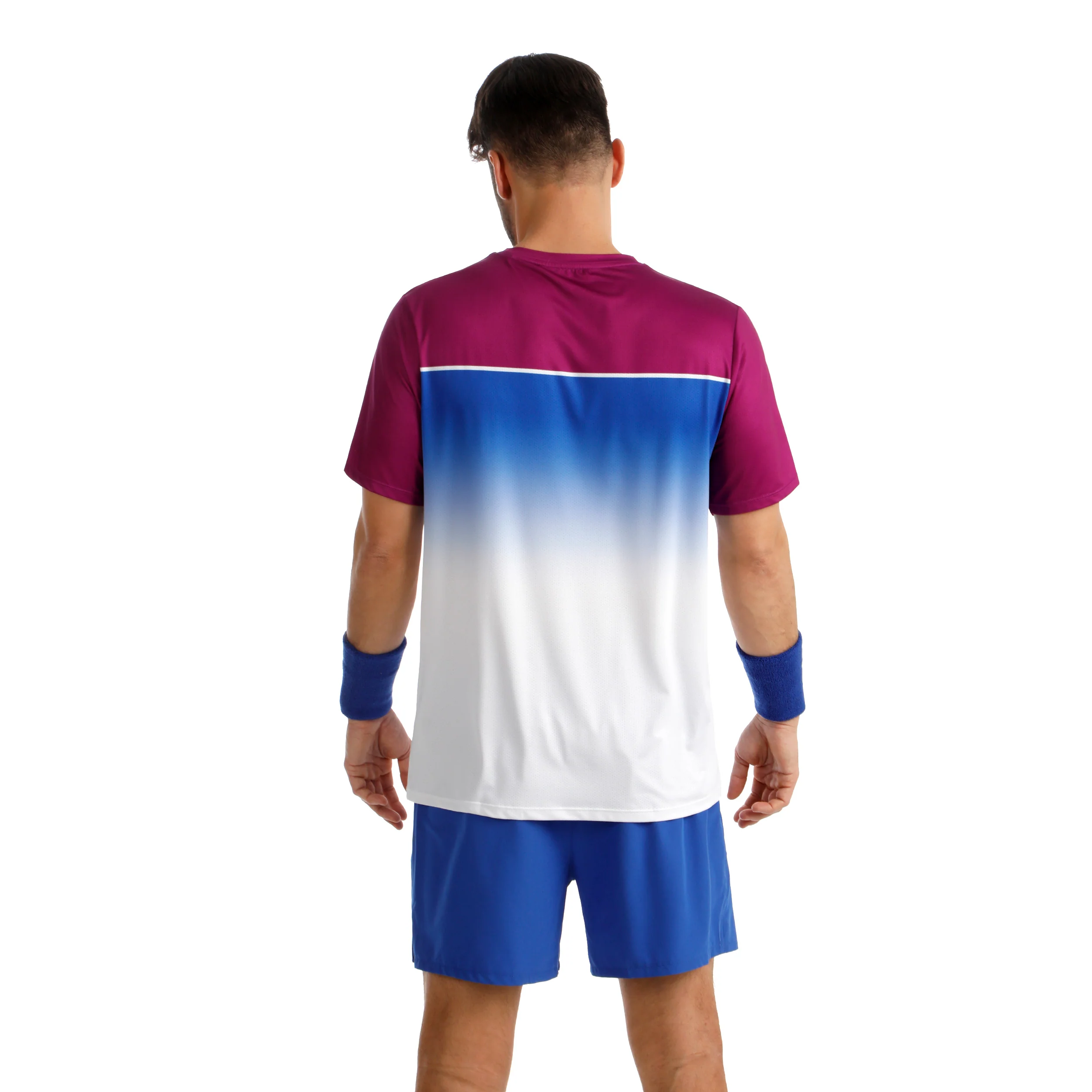 Receiver Faded T-shirt Herrar - pink, vit - Image 6