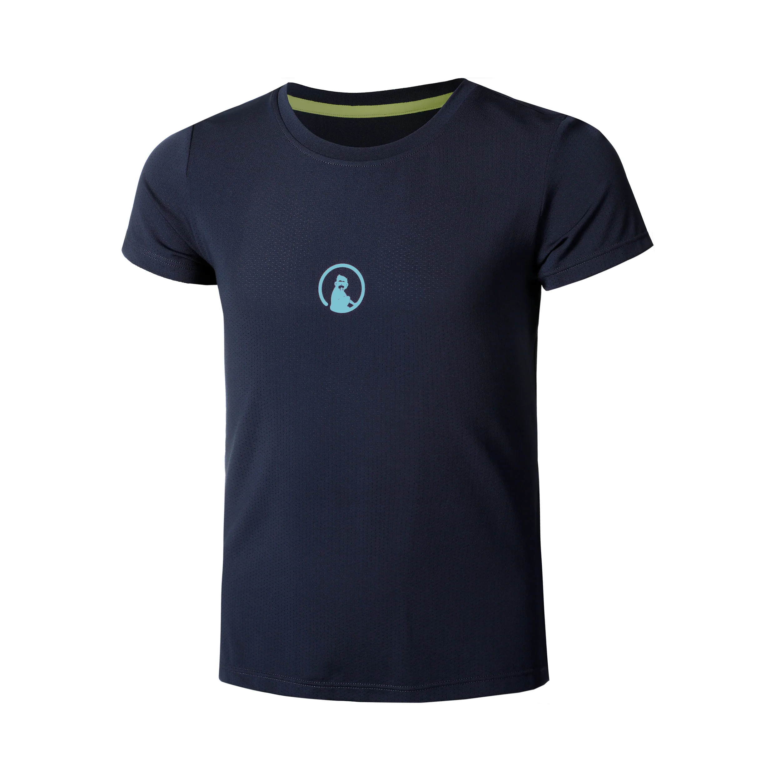 Receiver T-shirt Pojkar-Mörkblå