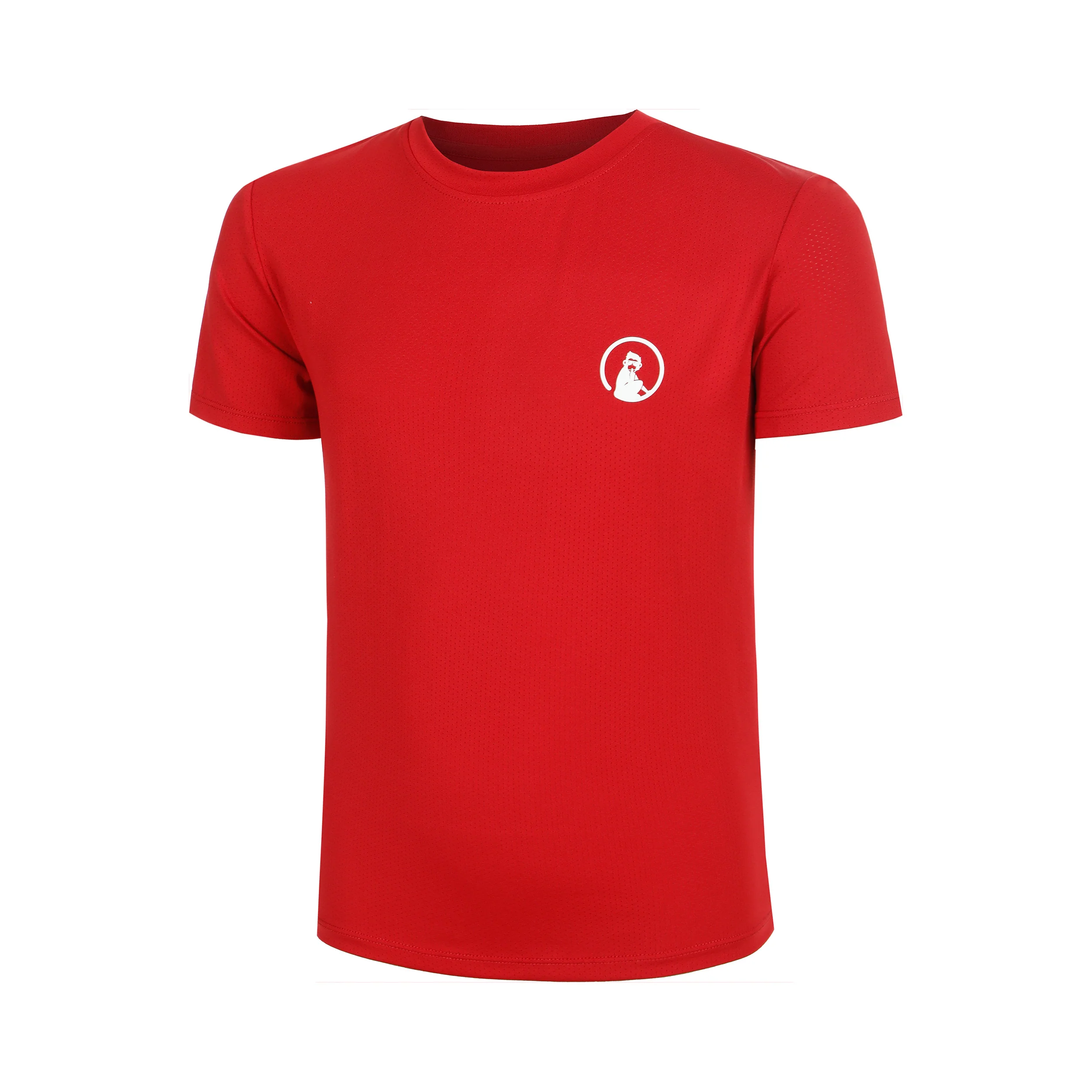 Receiver T-shirt Pojkar - röd, vit