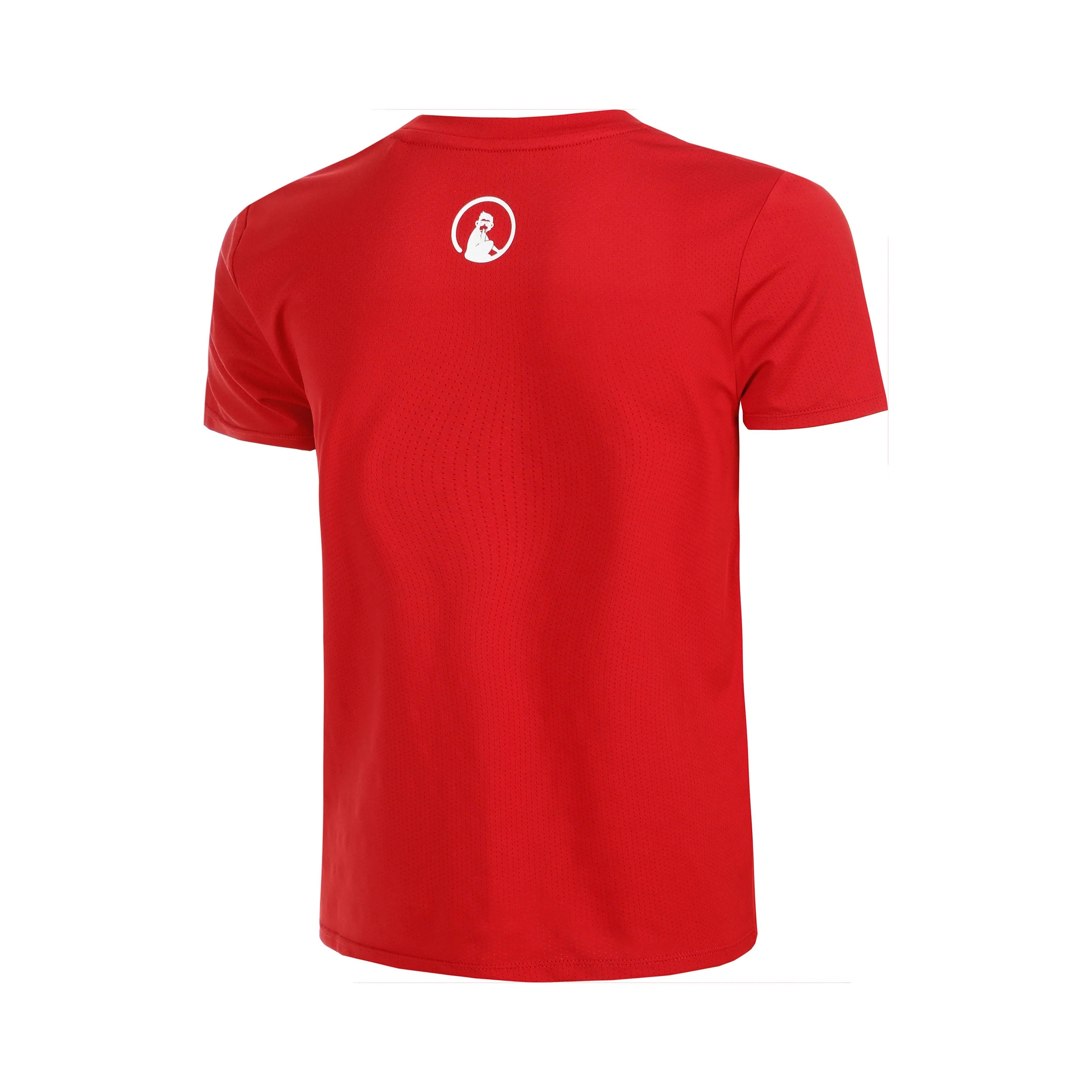 Receiver T-shirt Pojkar - röd, vit - Image 2