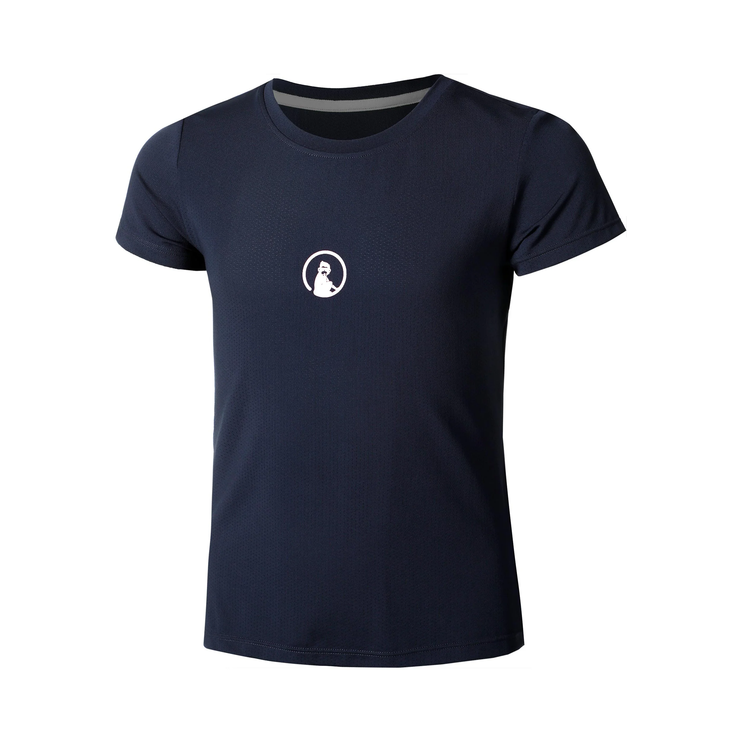 Retriever T-shirt Flickor-Mörkblå,Vit