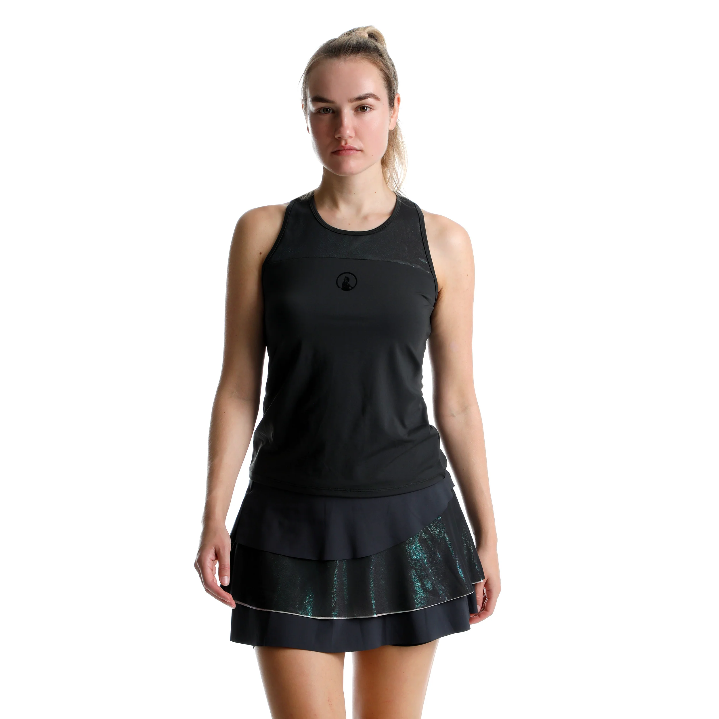 Sparkle Racerback Linne Damer-Antracit - Image 6