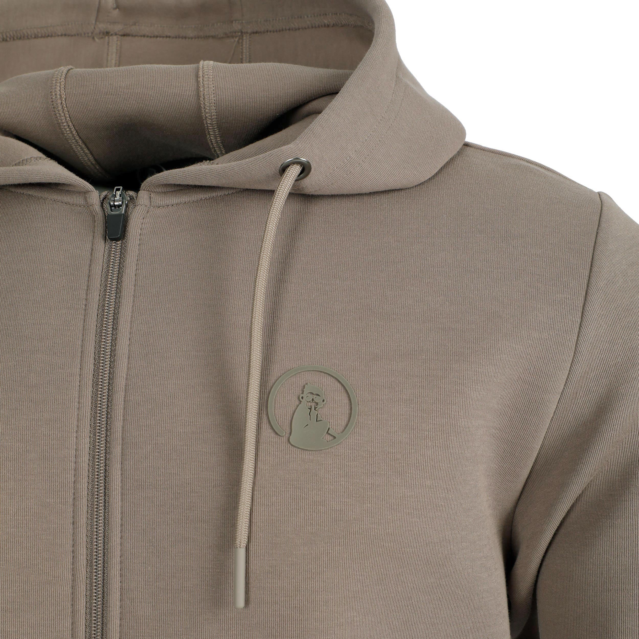 Tonal Core Zip Sweat-jacka Herrar - grå, brun - Image 3