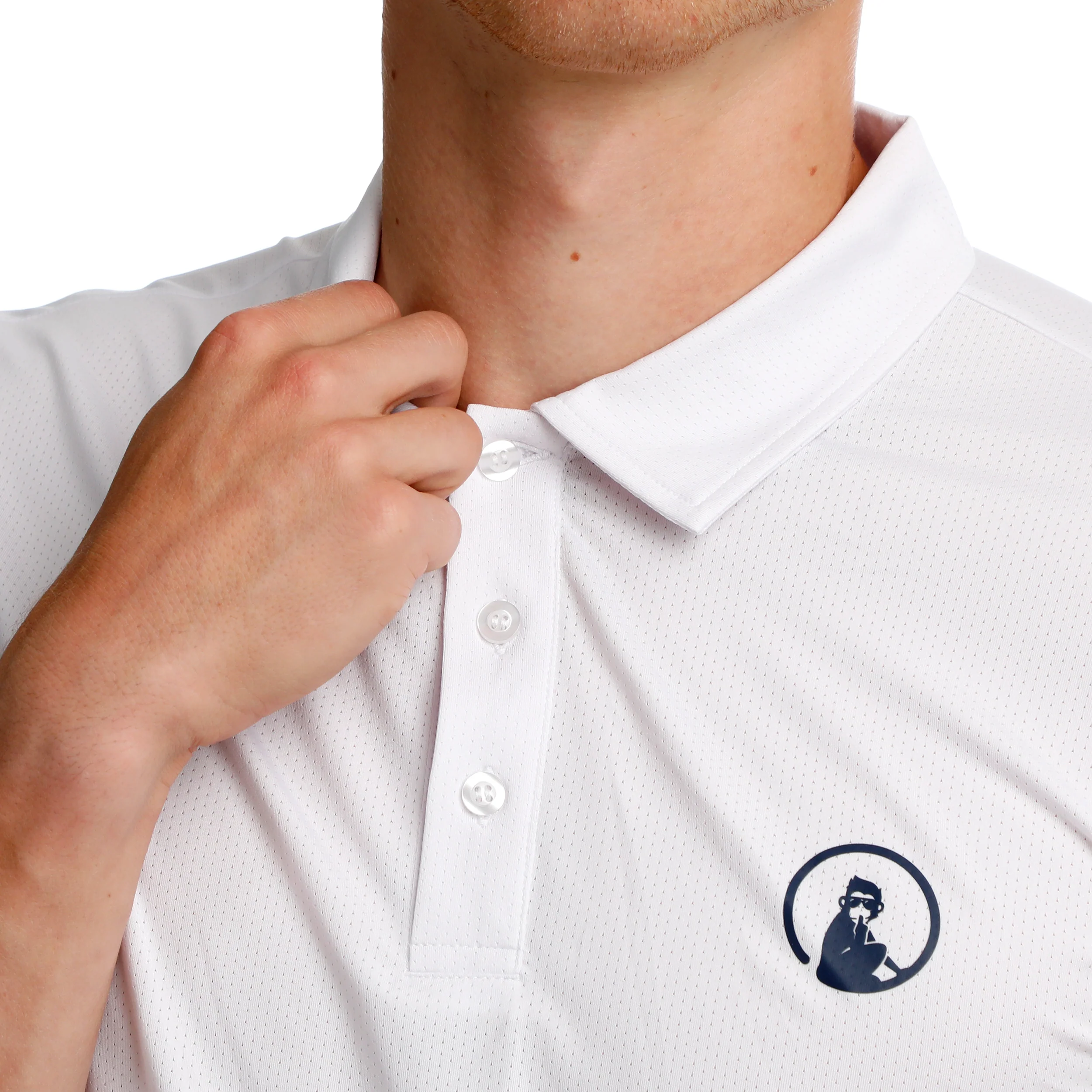 Tournament Polo Herrar-Vit - Image 7