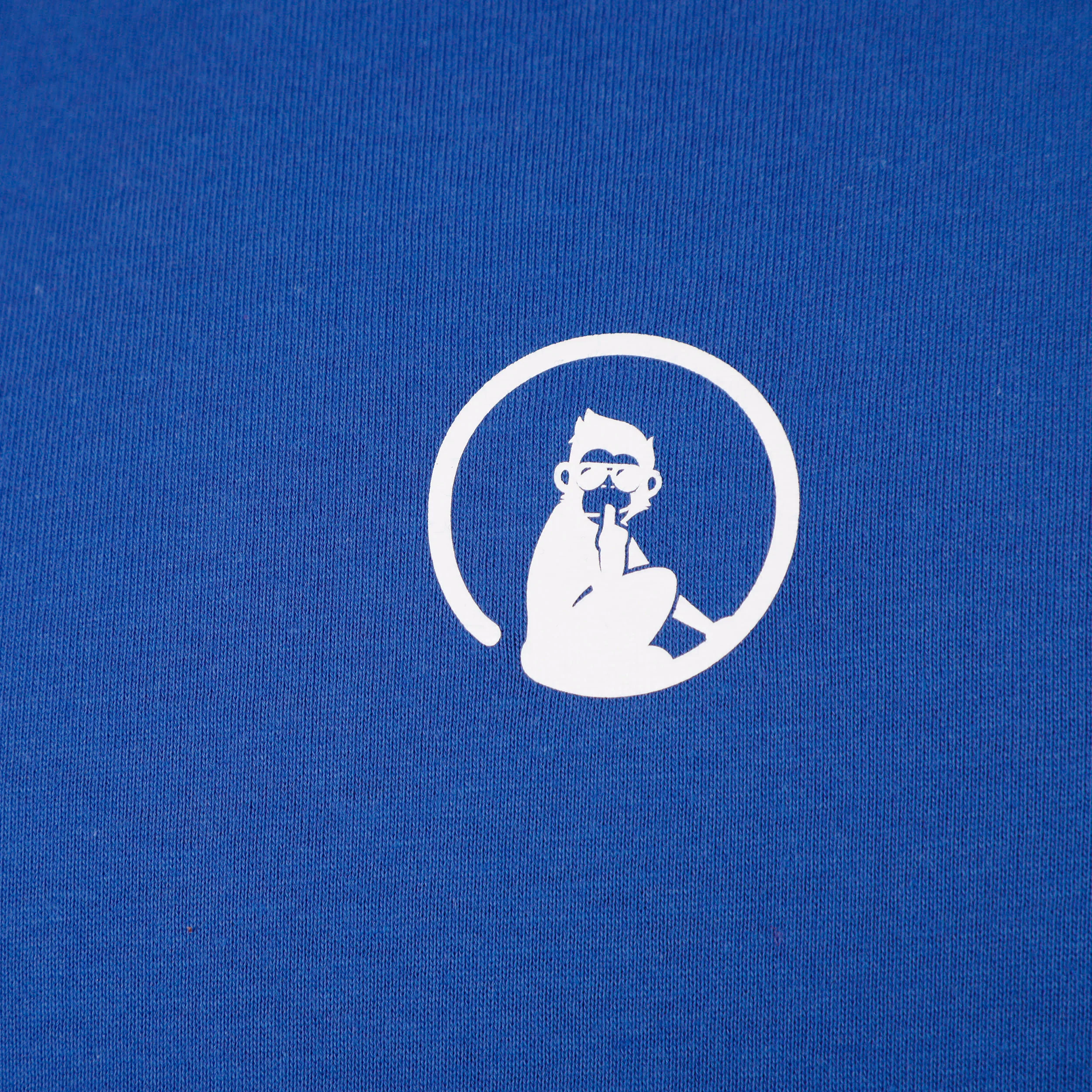 Trainings Small Logo T-shirt Herrar - blå, vit - Image 3