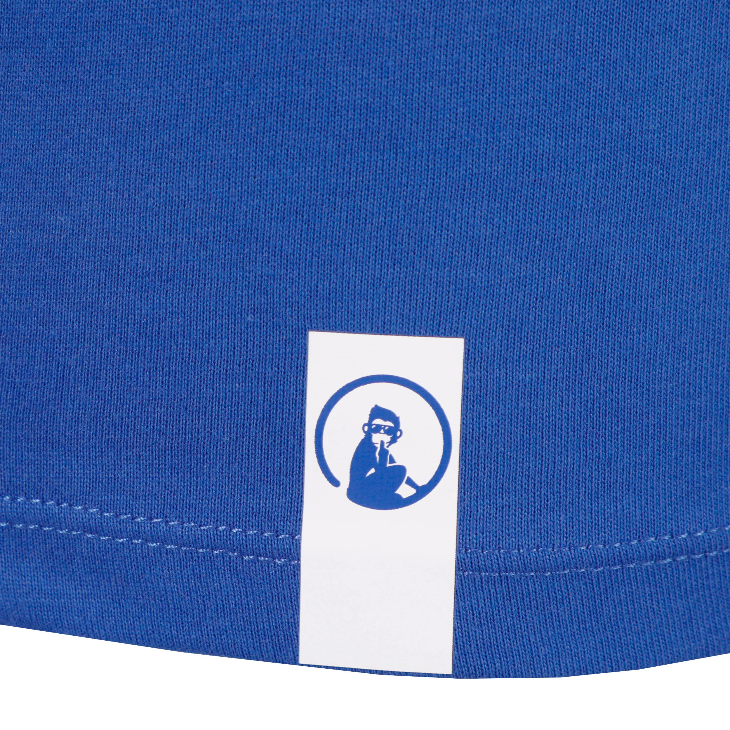 Trainings Small Logo T-shirt Herrar - blå, vit - Image 4