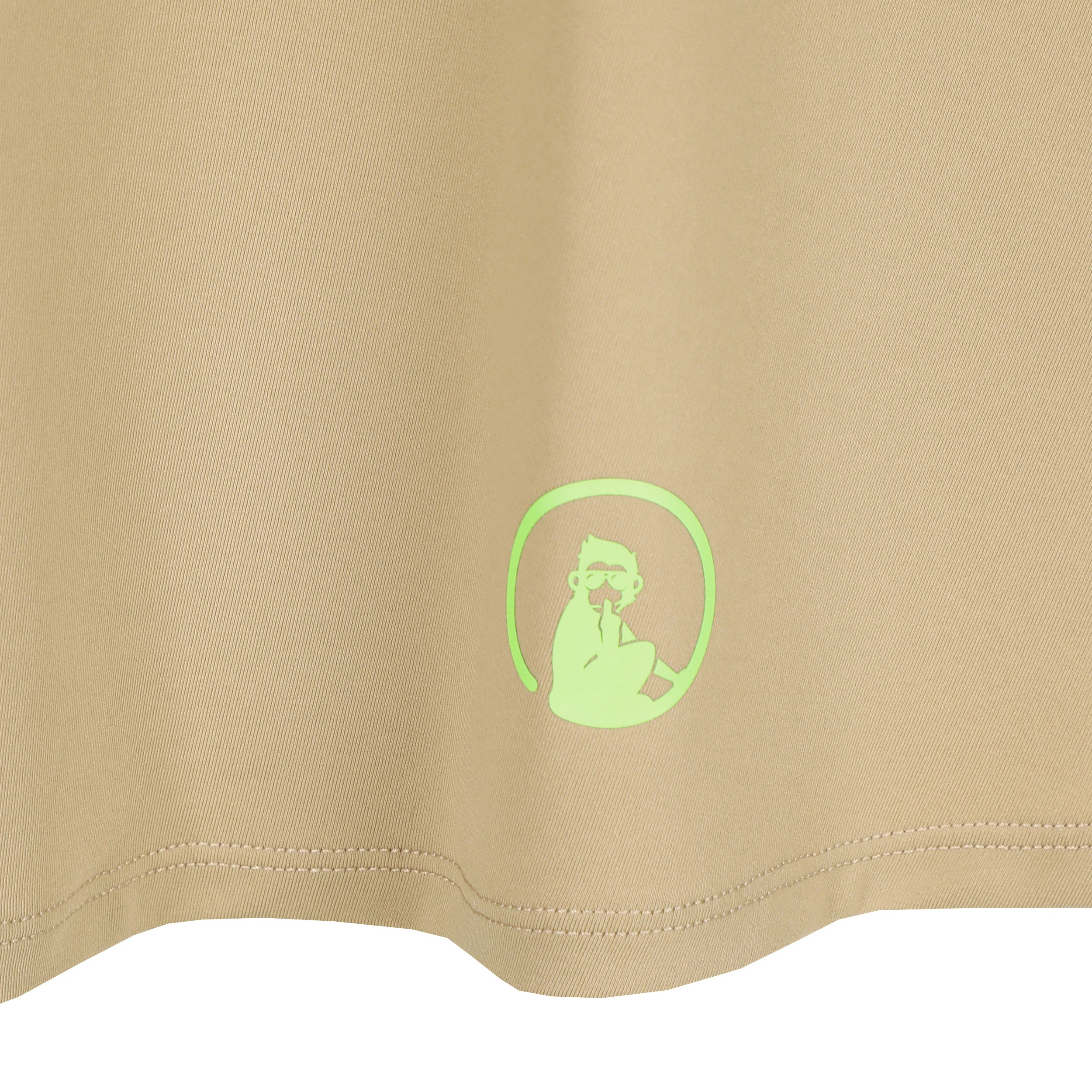 Wild Bounce Kjol Damer-Beige,Neongrön - Image 3