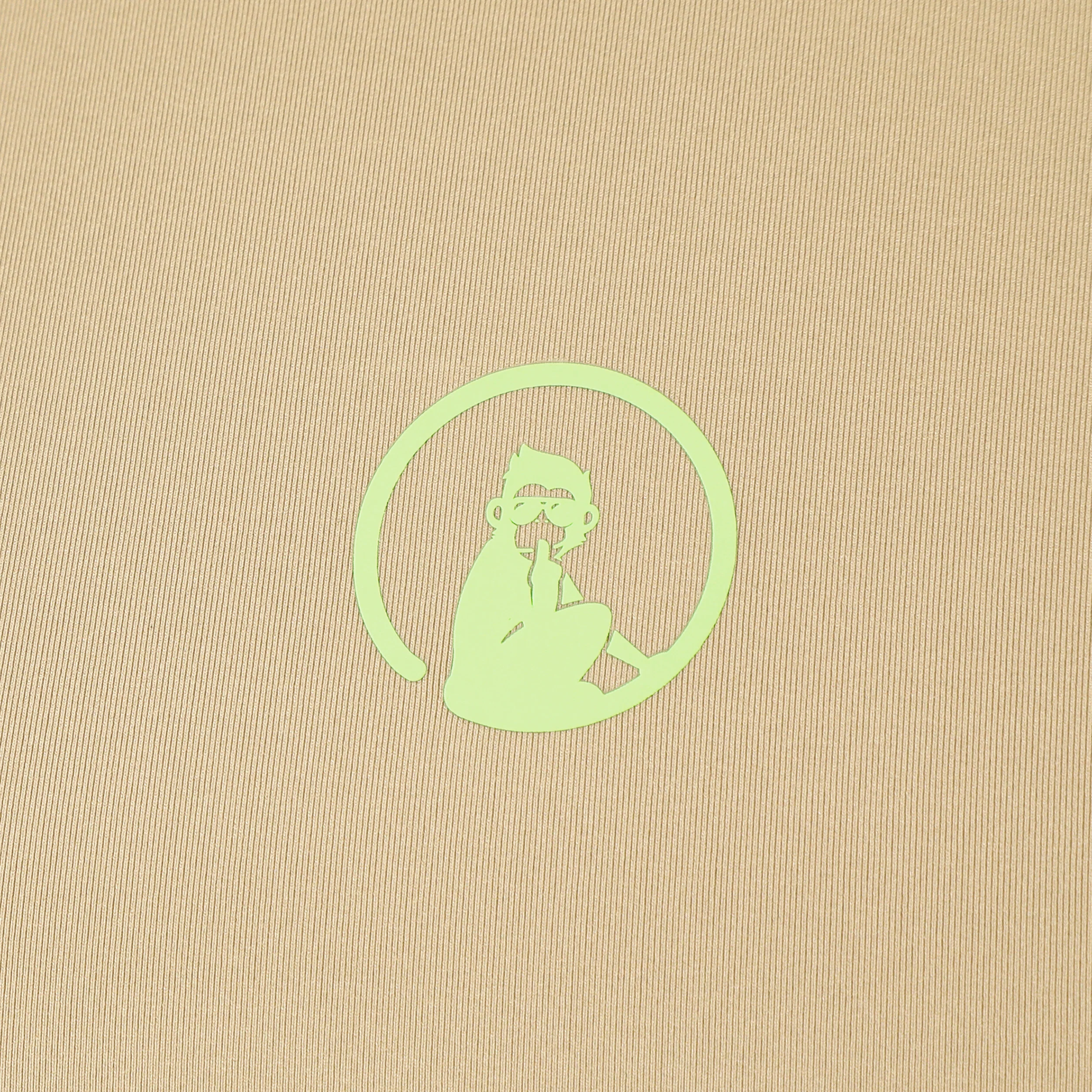 Wild Cross T-shirt Damer-Beige,Neongrön - Image 4