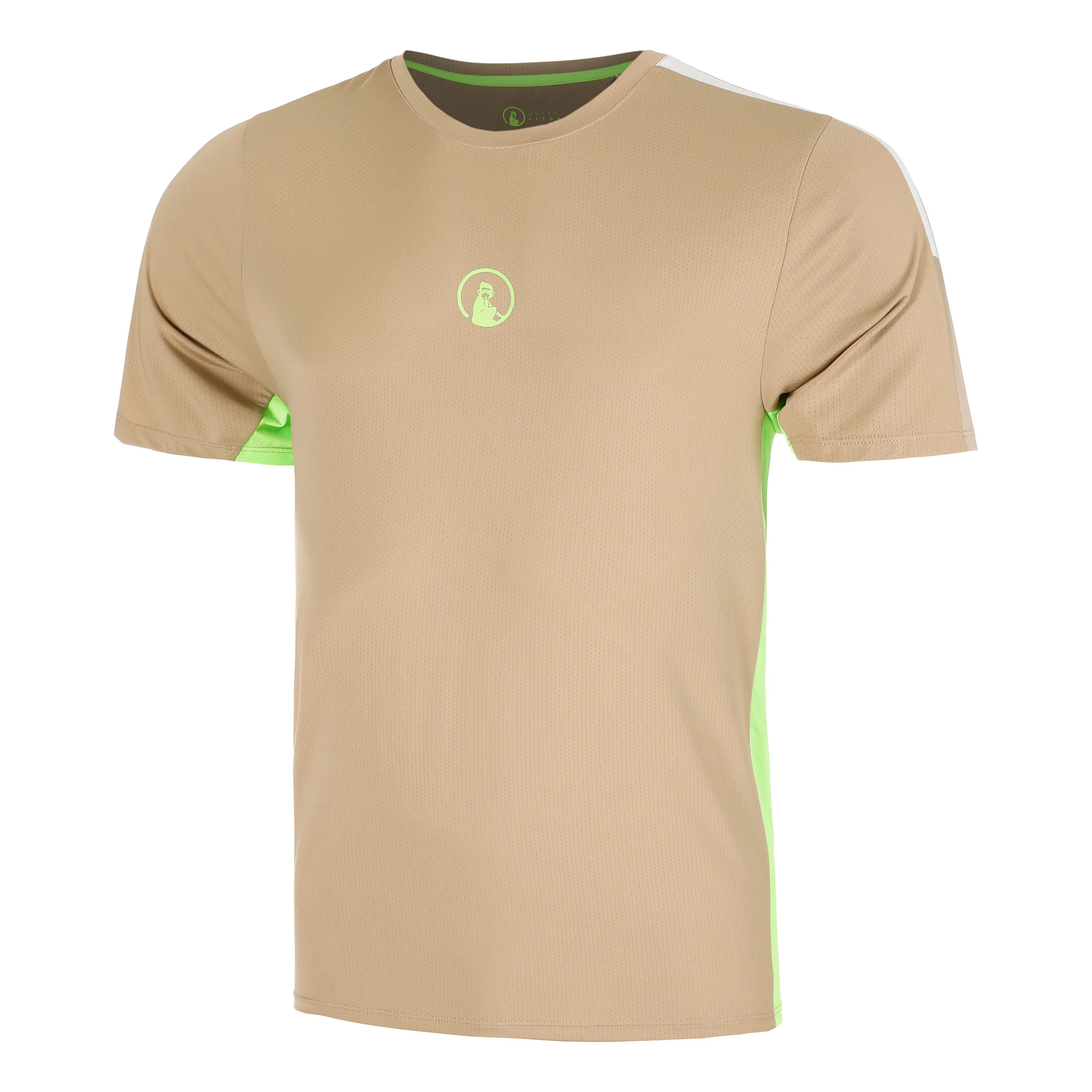Wild Receiver Verti T-shirt Herrar-Beige,Flerfärgad