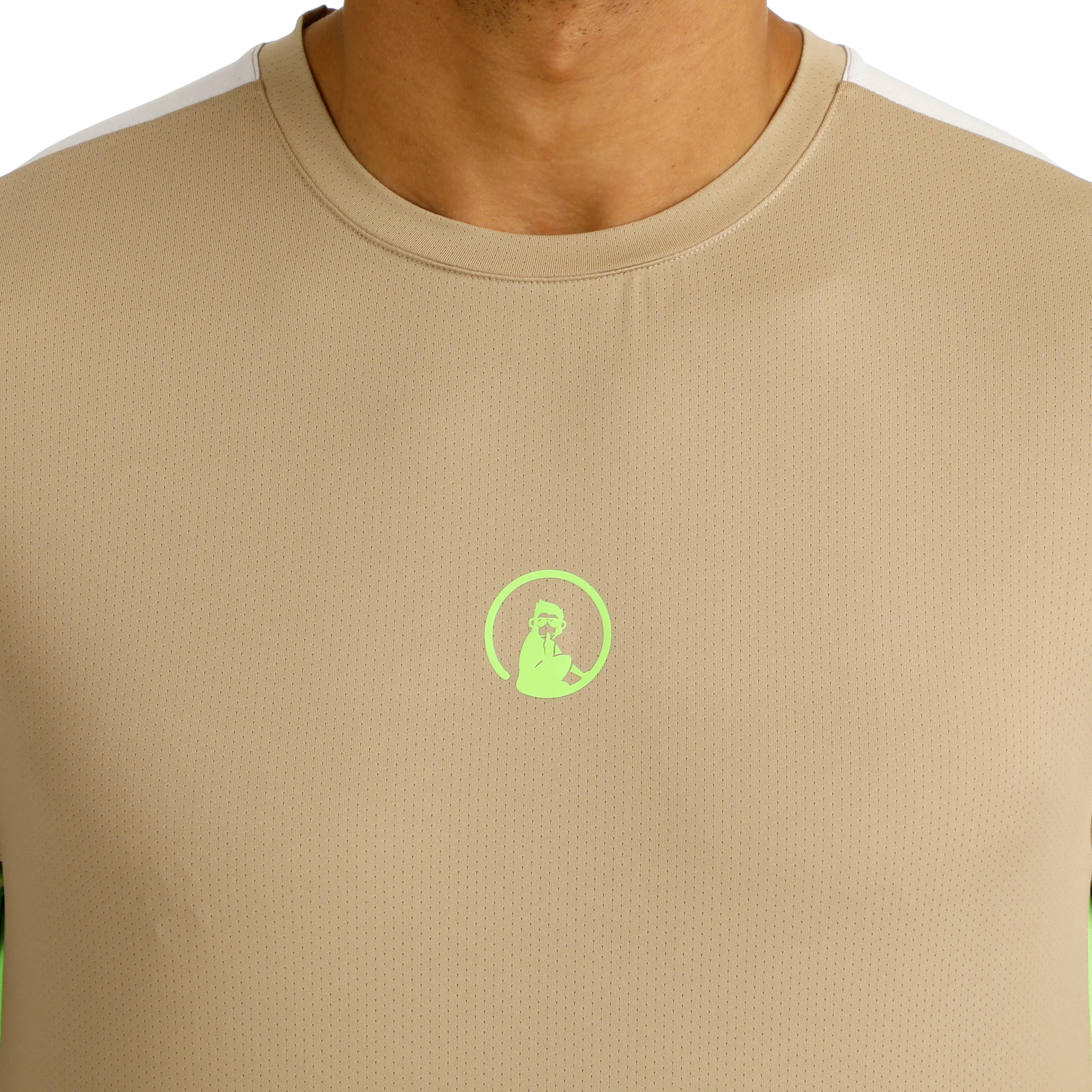 Wild Receiver Verti T-shirt Herrar-Beige,Flerfärgad - Image 8