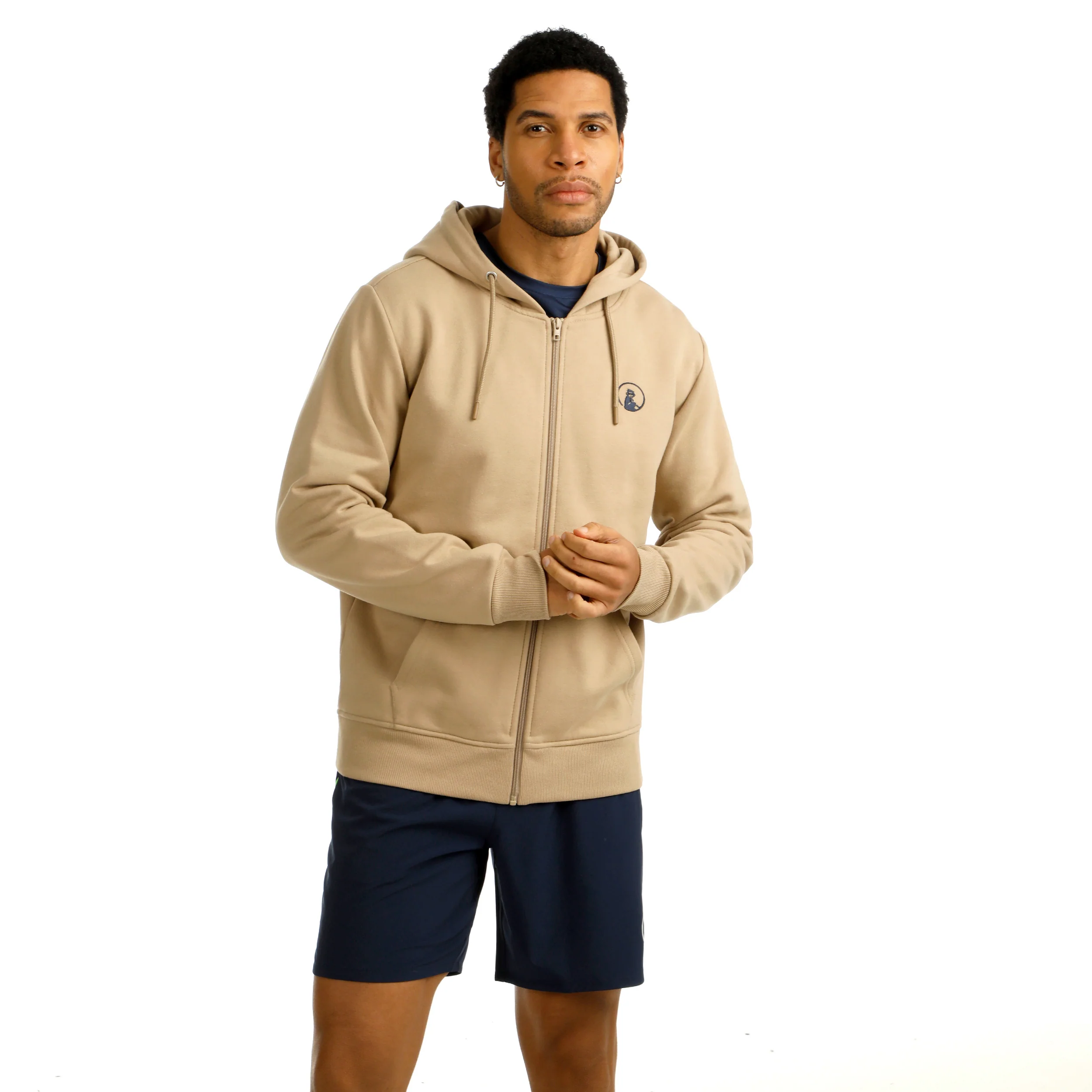 Wild Tonal Zip Sweat-jacka Herrar-Beige - Image 7
