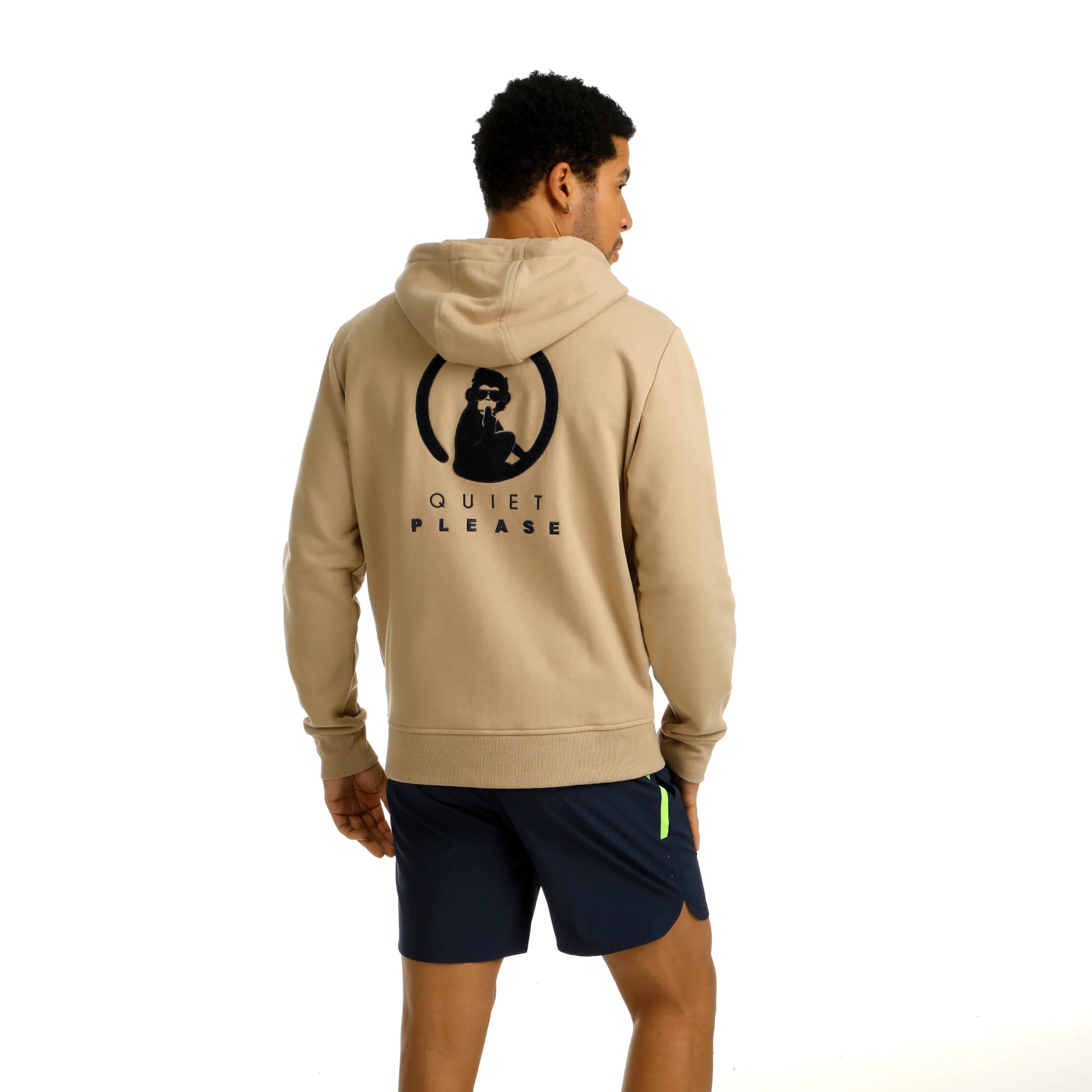 Wild Tonal Zip Sweat-jacka Herrar-Beige - Image 8